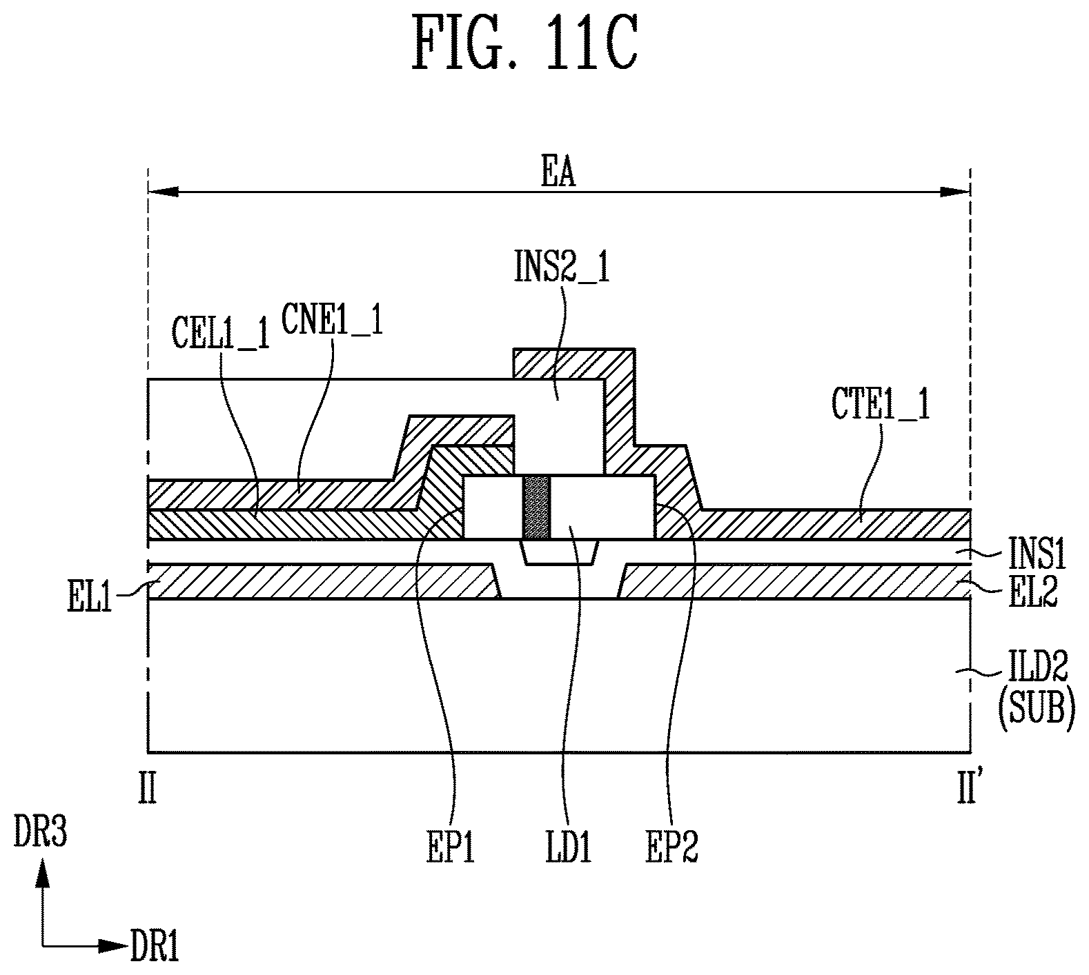 Patent US12610859 Figure 17 – Display device and manufacturing method thereof for reducing pixel defects