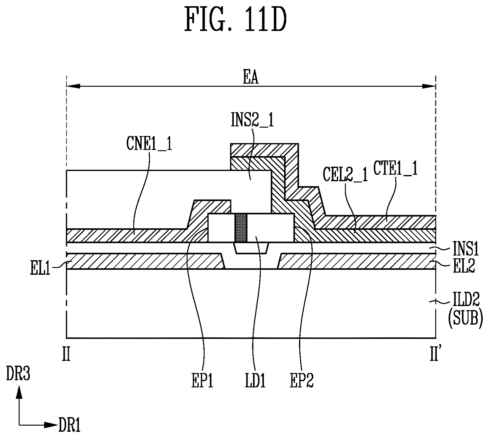 Patent US12610859 Figure 18 – Display device and manufacturing method thereof for reducing pixel defects
