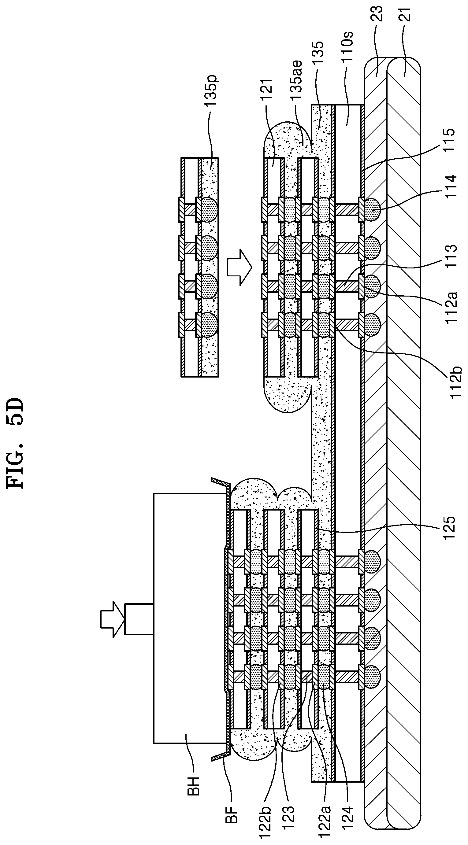 Patent US12610865 Figure 8 – Semiconductor device and semiconductor package