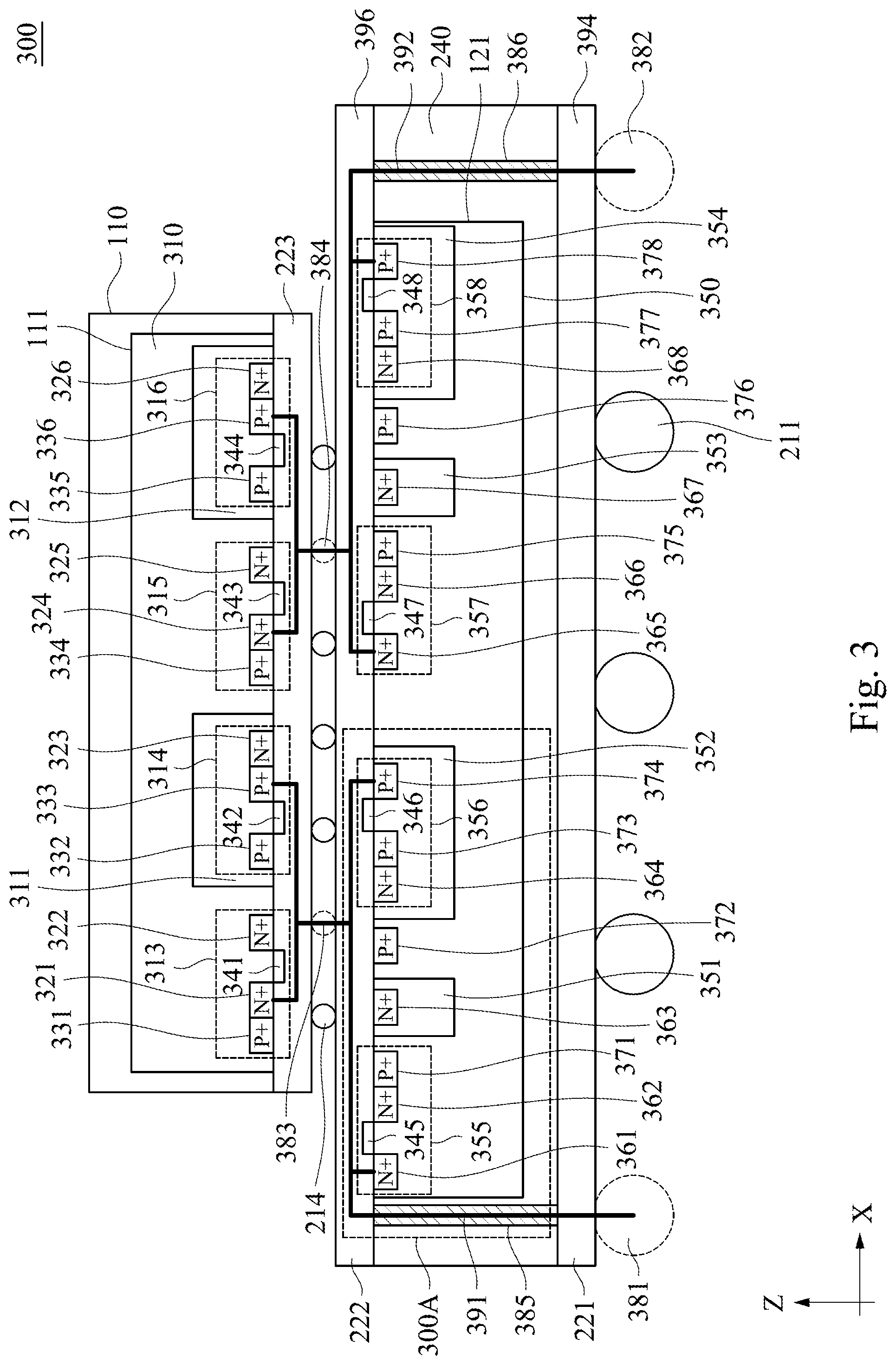Patent US12610866 Figure 3 – Semiconductor device and method of manufacturing the same