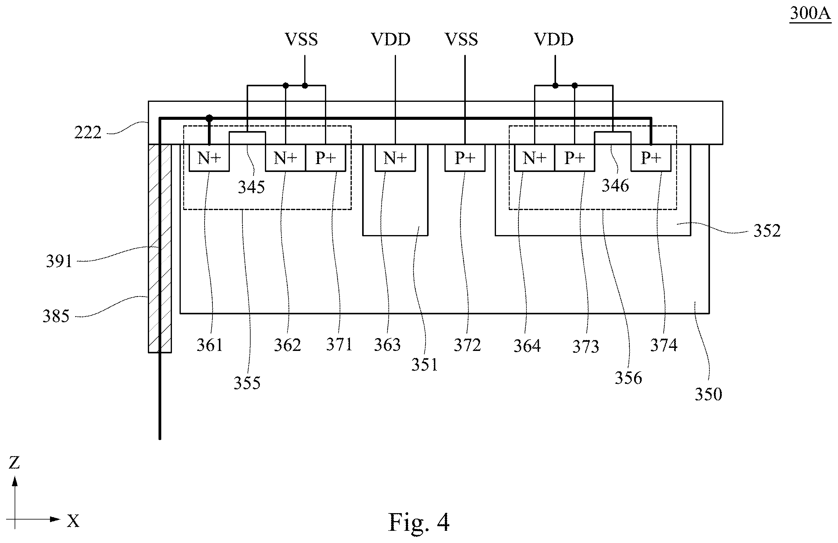 Patent US12610866 Figure 4 – Semiconductor device and method of manufacturing the same