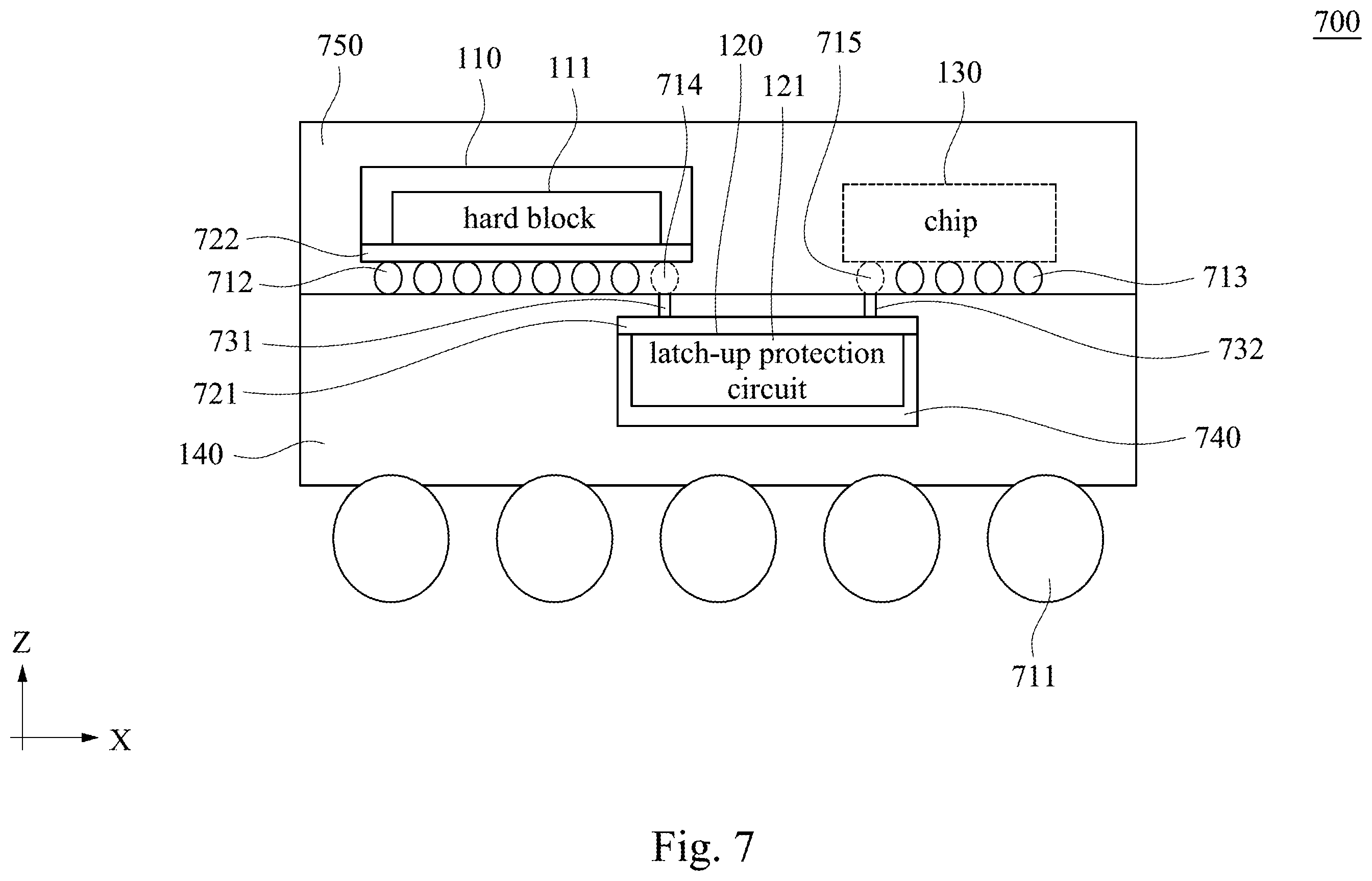 Patent US12610866 Figure 7 – Semiconductor device and method of manufacturing the same