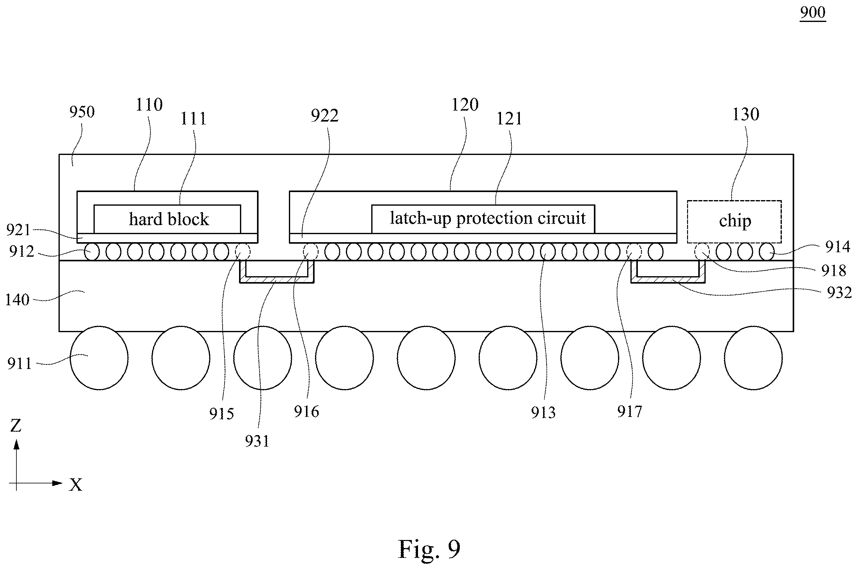 Patent US12610866 Figure 9 – Semiconductor device and method of manufacturing the same