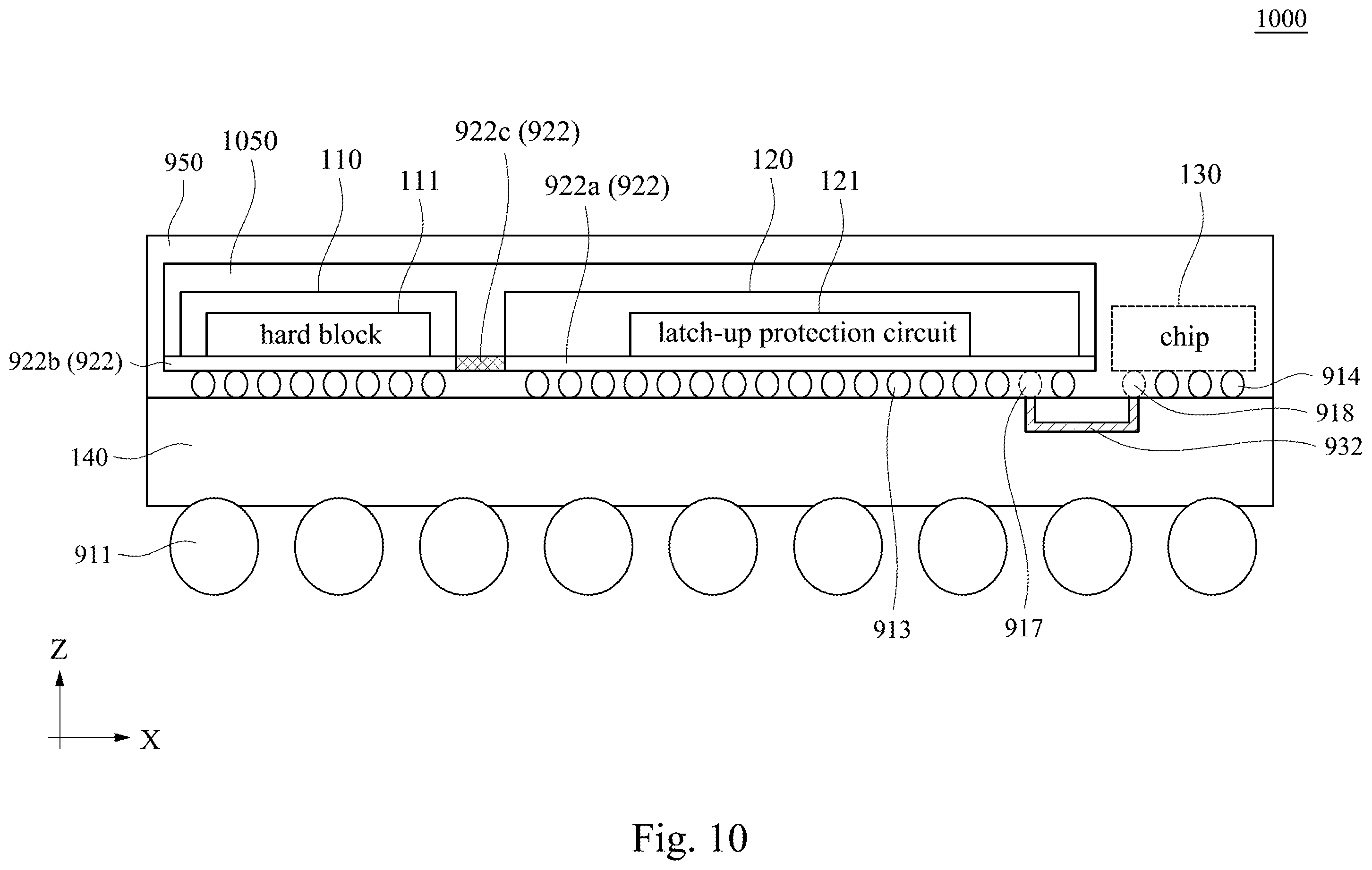 Patent US12610866 Figure 10 – Semiconductor device and method of manufacturing the same