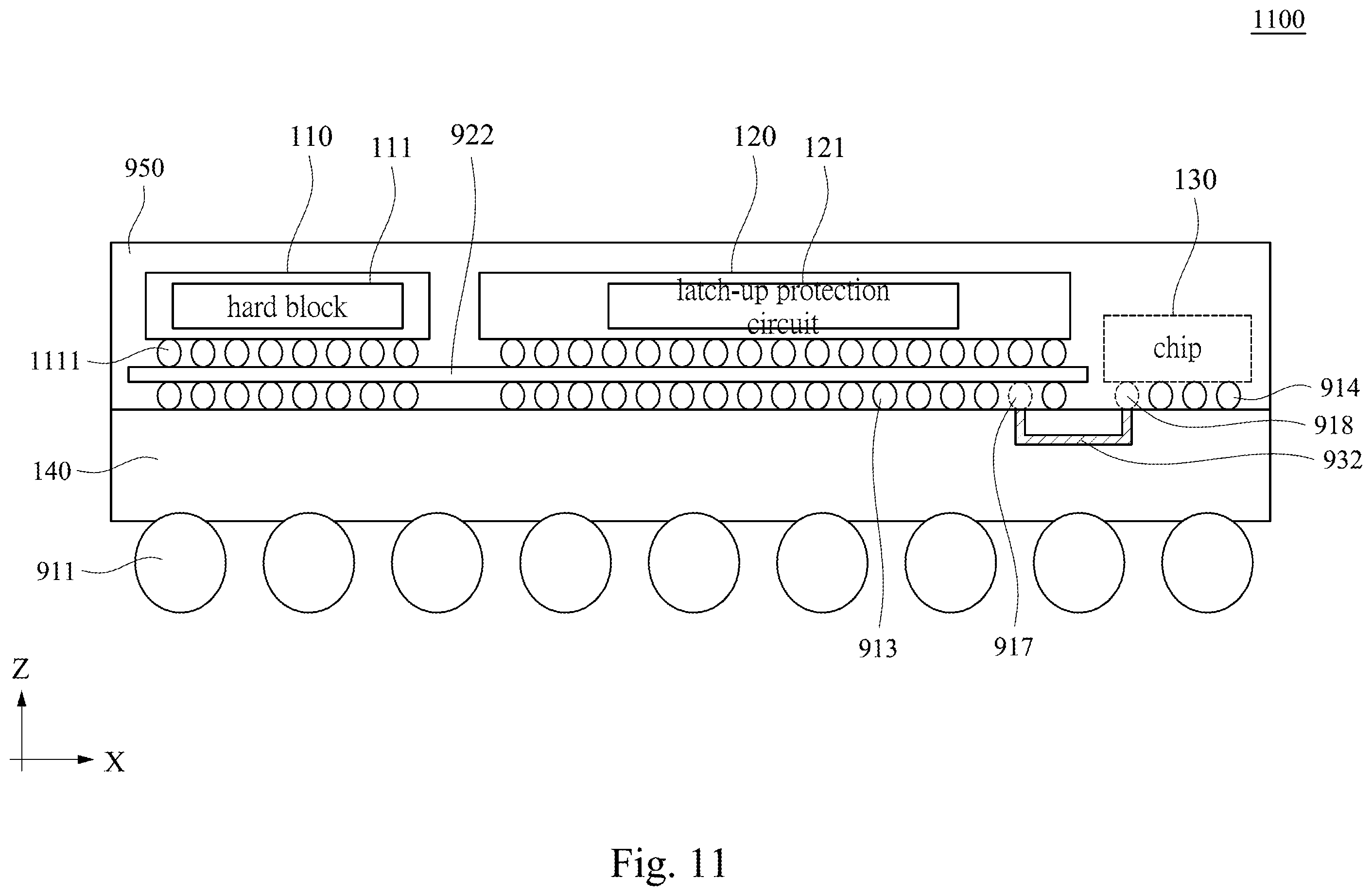 Patent US12610866 Figure 11 – Semiconductor device and method of manufacturing the same
