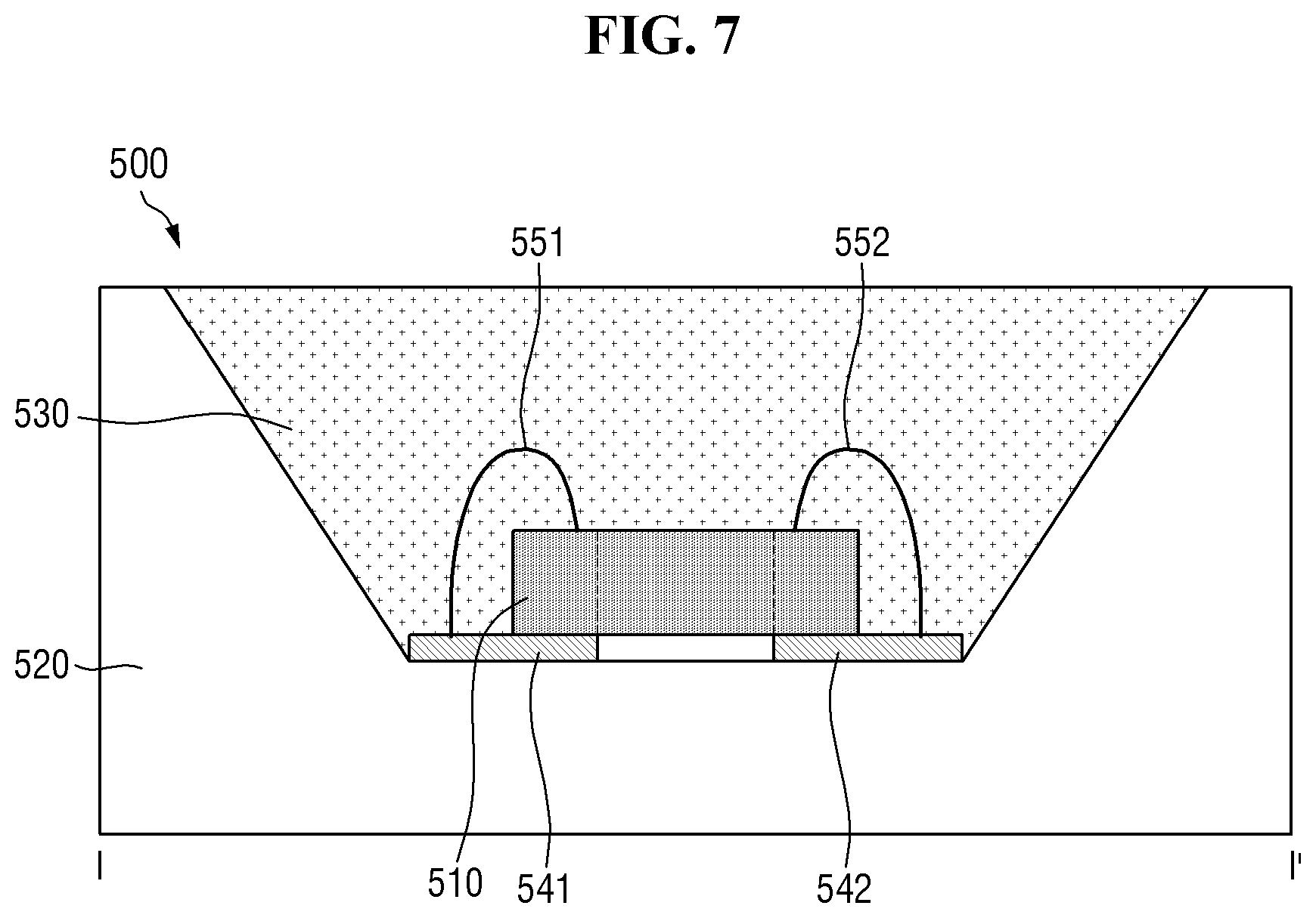 Patent US12610867 Figure 7 – Display device