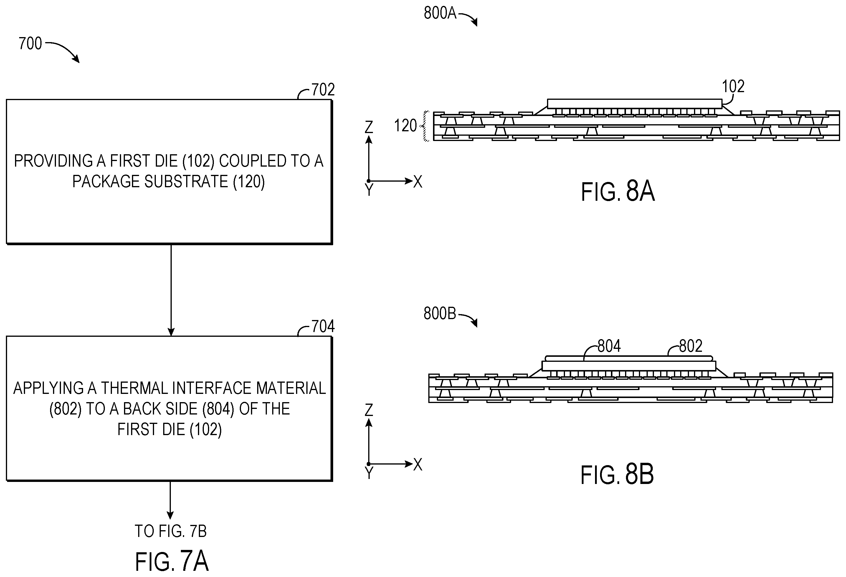 Patent US12610869 Figure 14 – Integrated circuit (IC) package employing a metal block with metal interconnects thermally coupling a die to an interposer substrate for dissipating thermal energy of the die, and related fabrication methods