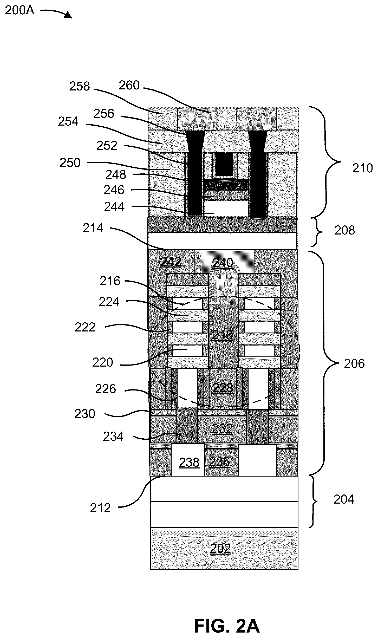 Patent US12610870 Figure 2 – Semiconductor structure and manufacturing method thereof