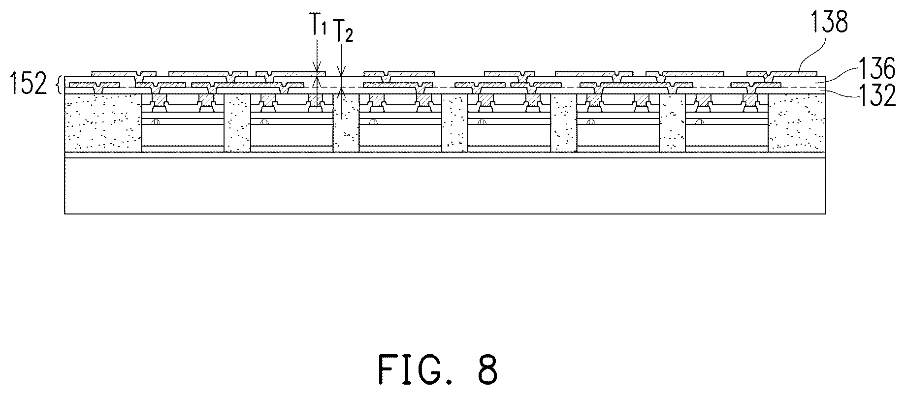 Patent US12610873 Figure 8 – Integrated circuit package and method