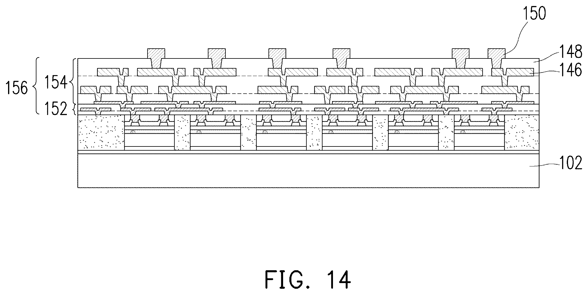 Patent US12610873 Figure 14 – Integrated circuit package and method