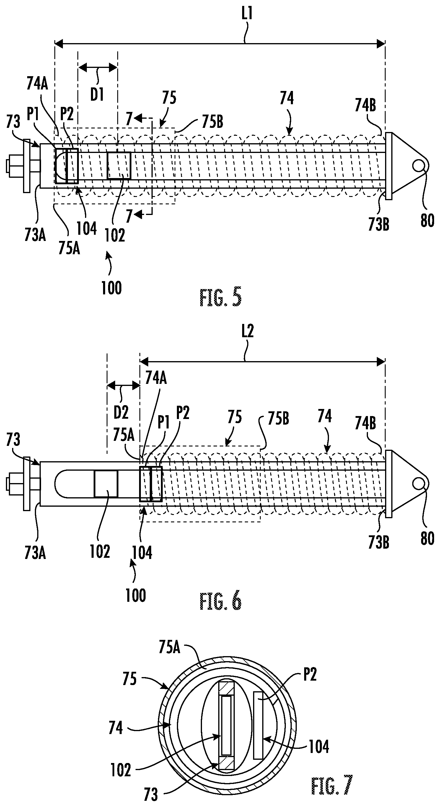 Patent US12610877 Figure 5 – Agricultural system and method for determining a trip magnitude of a ground engaging tool of an agricultural implement