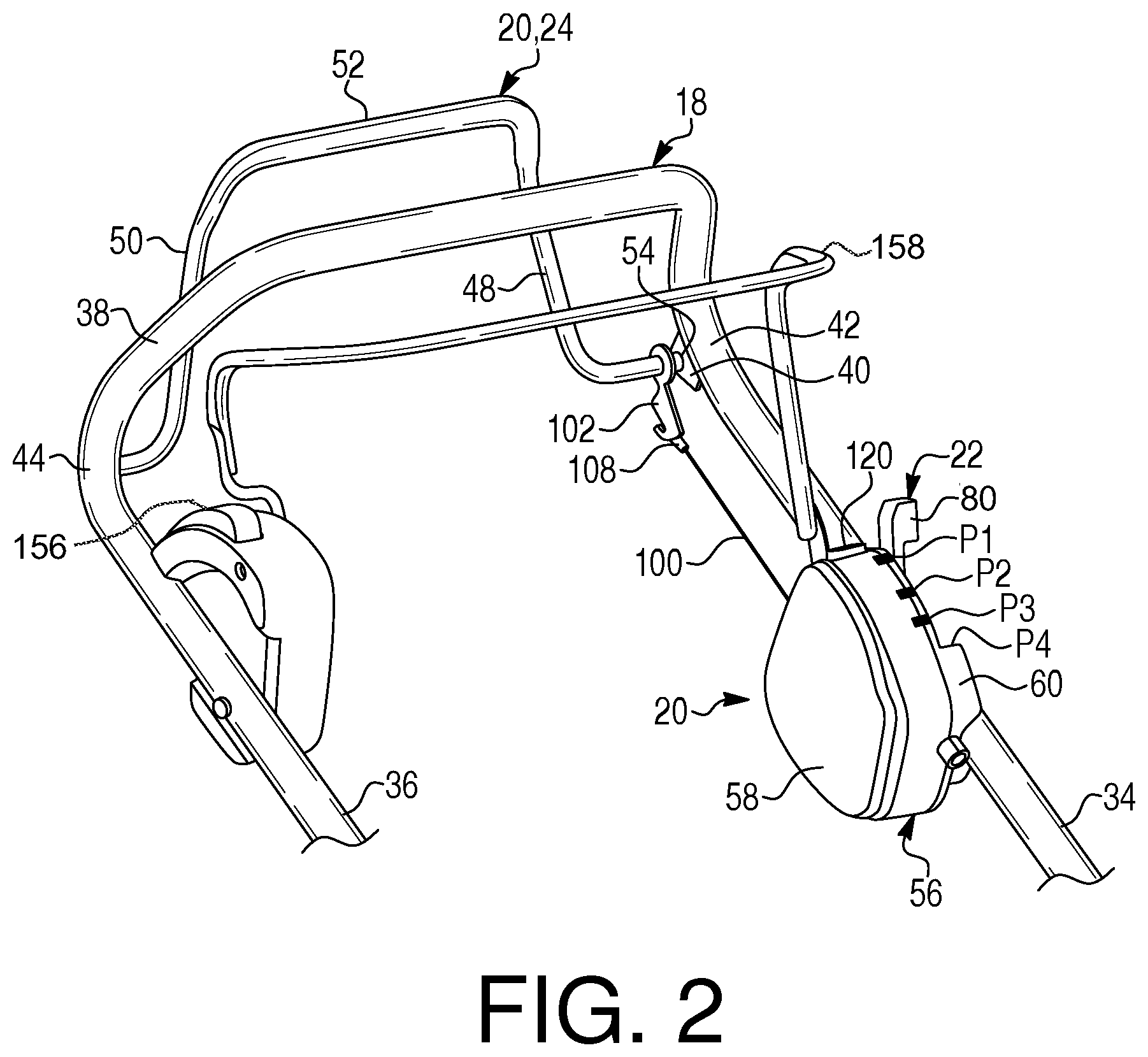 Patent US12610883 Figure 2 – Speed control system, self-propelled machine including same, and method for controlling travel speed of self-propelled machine