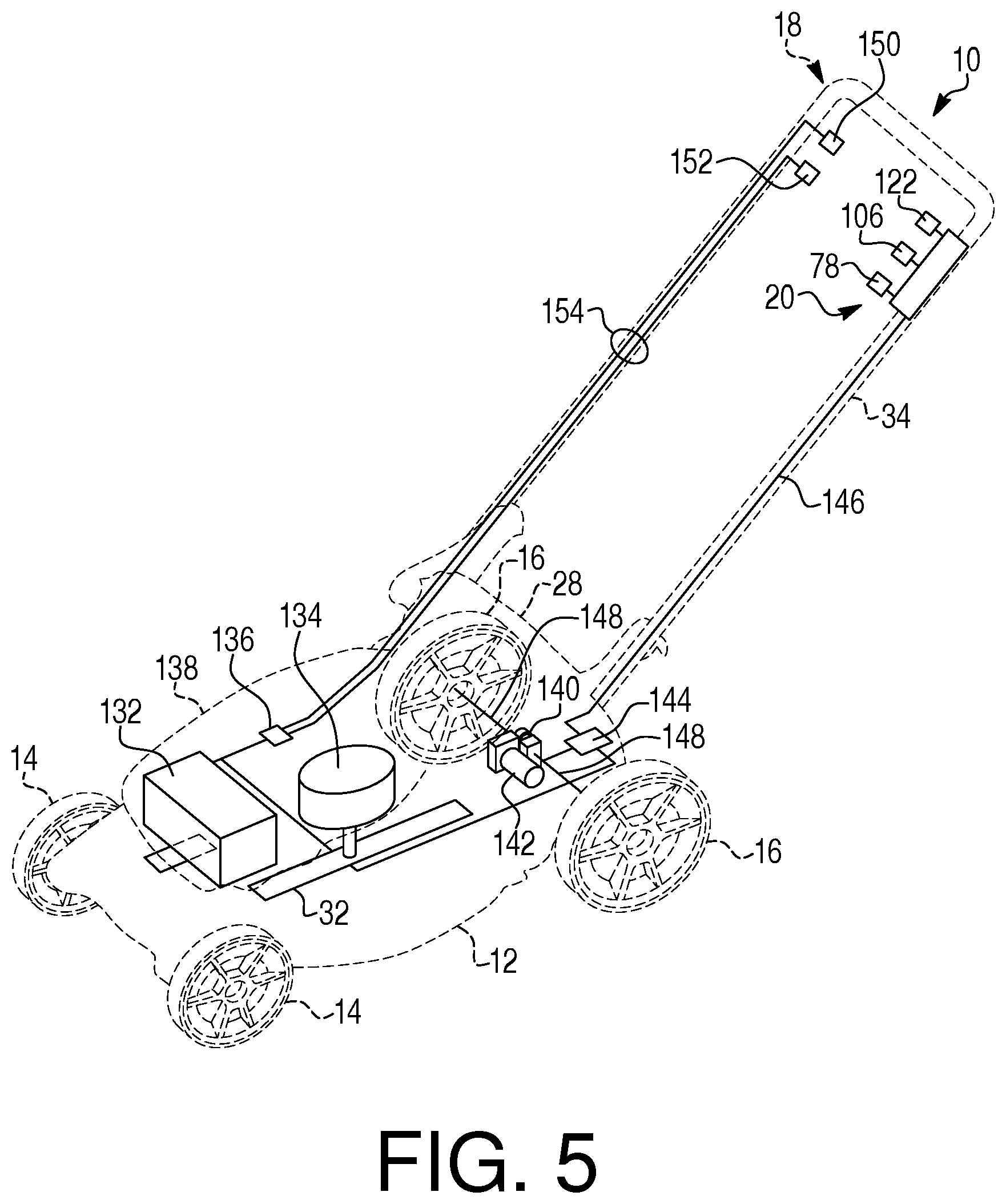 Patent US12610883 Figure 5 – Speed control system, self-propelled machine including same, and method for controlling travel speed of self-propelled machine