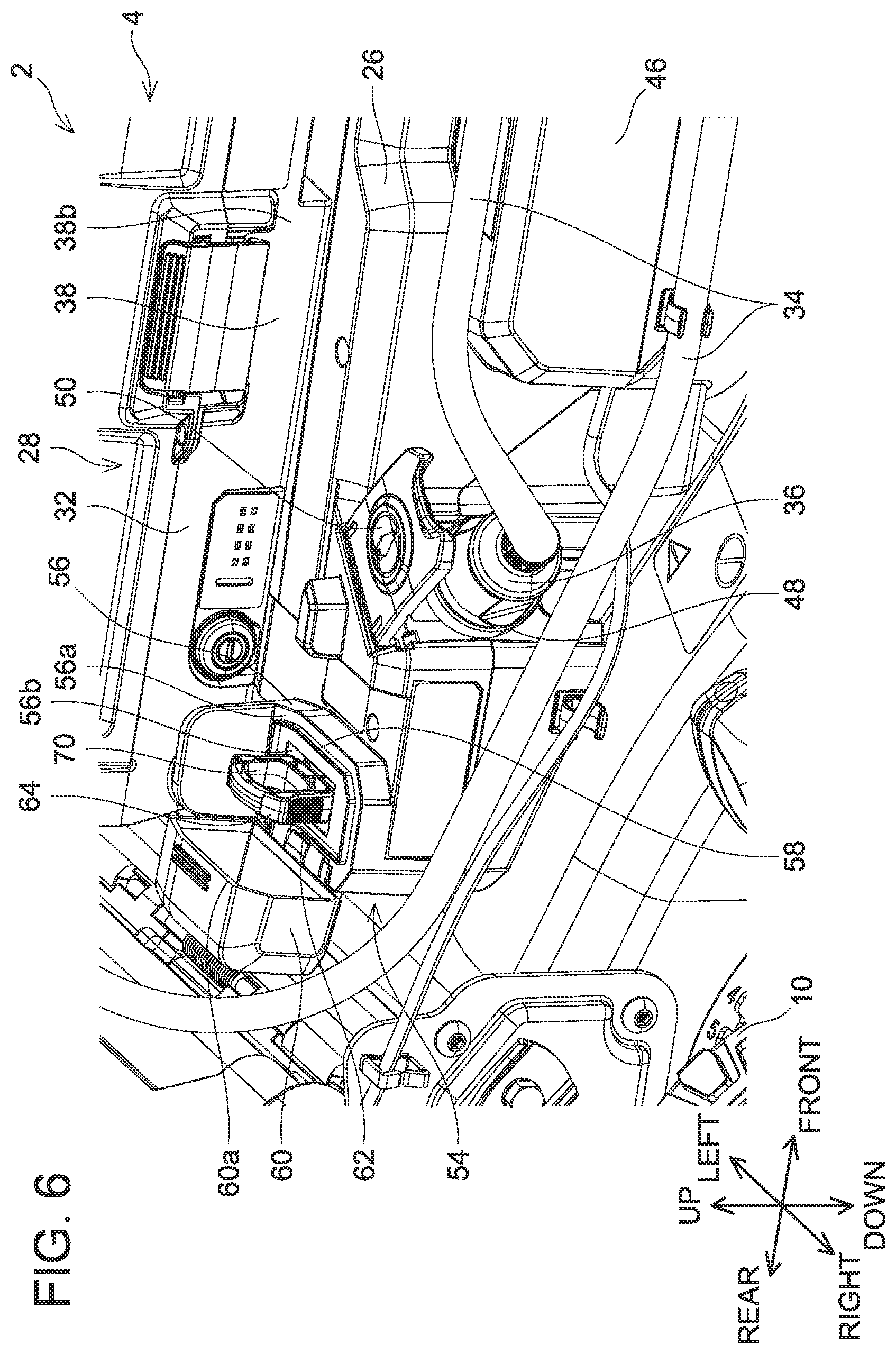 Patent US12610885 Figure 6 – Working machine