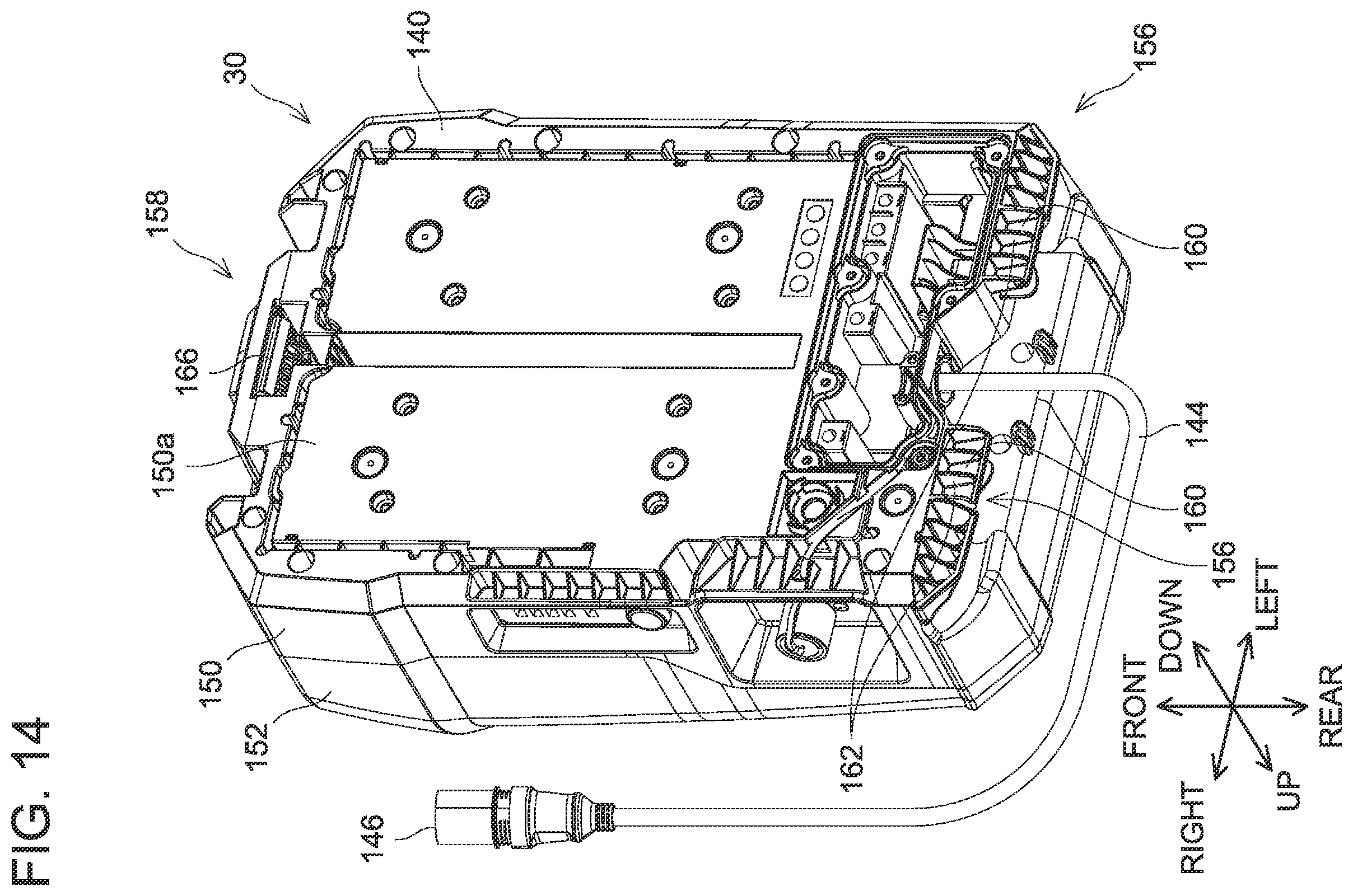 Patent US12610885 Figure 14 – Working machine