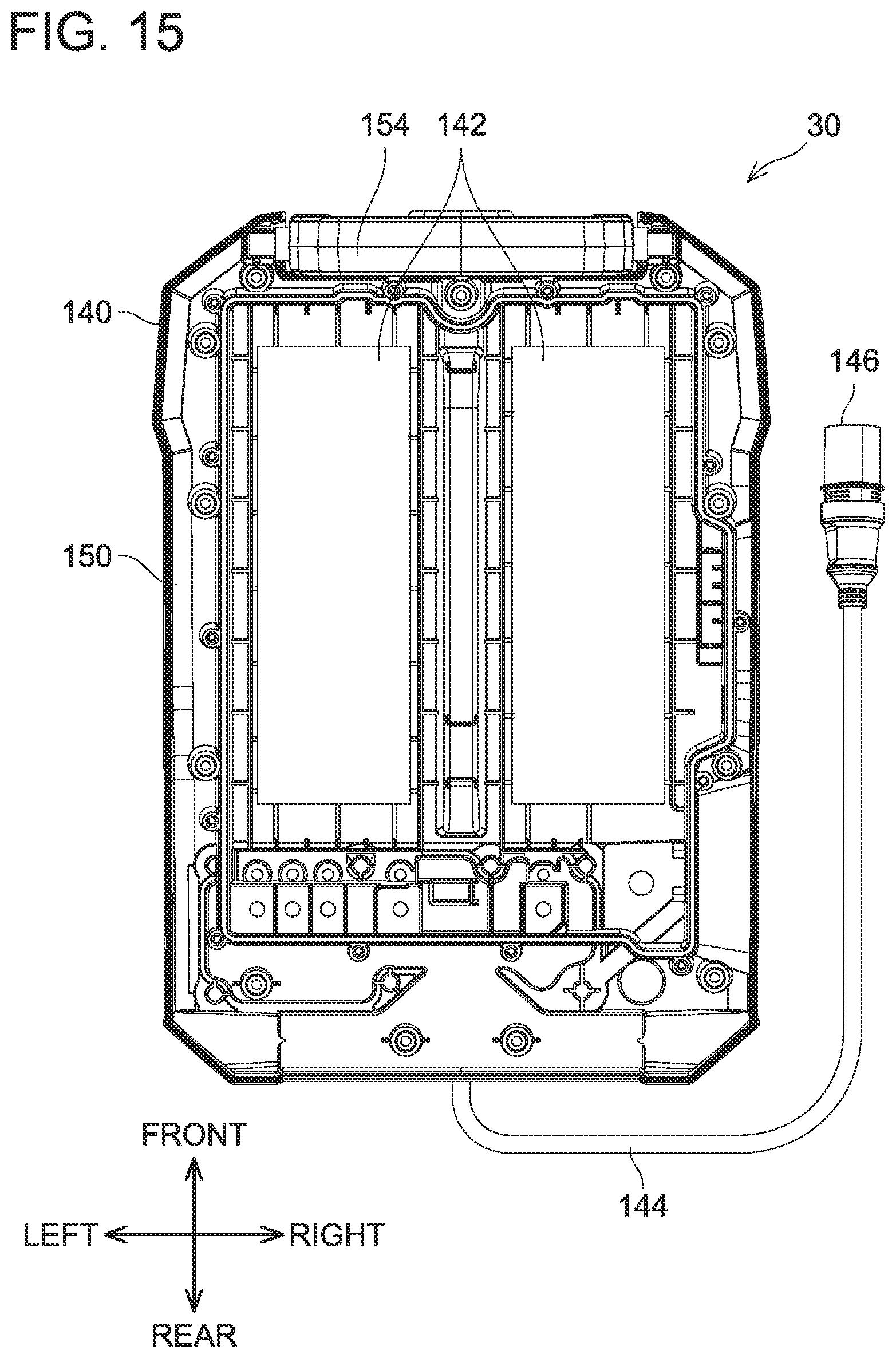 Patent US12610885 Figure 15 – Working machine
