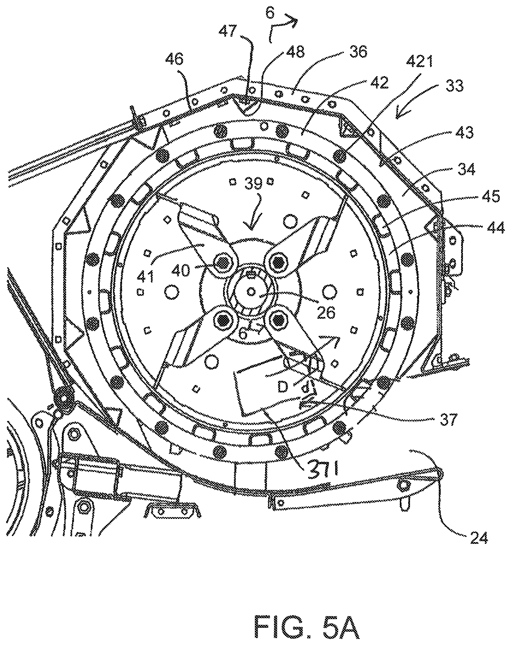 Patent US12610886 Figure 5 – Weed seed destruction on a combine harvester including transferring grain from the grain loss sensor to the destructor