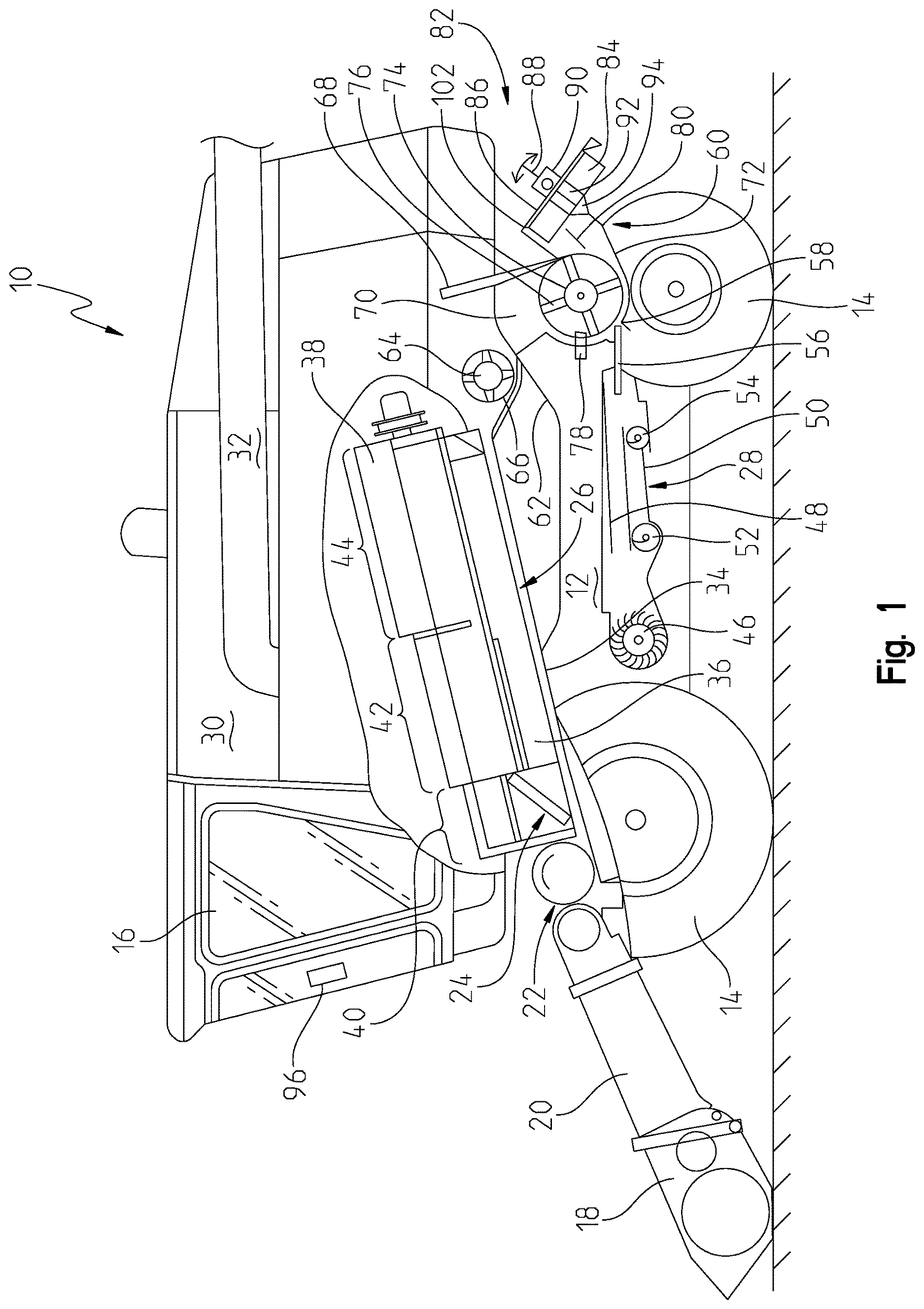 Patent US12610888 — Retractable crop divider of an agricultural header — Figure 1