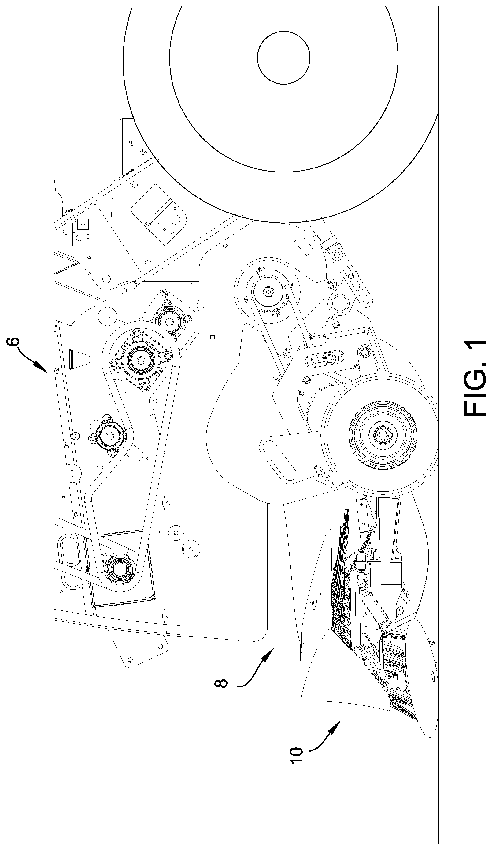 Patent US12610890 — Rake apparatus — Figure 1