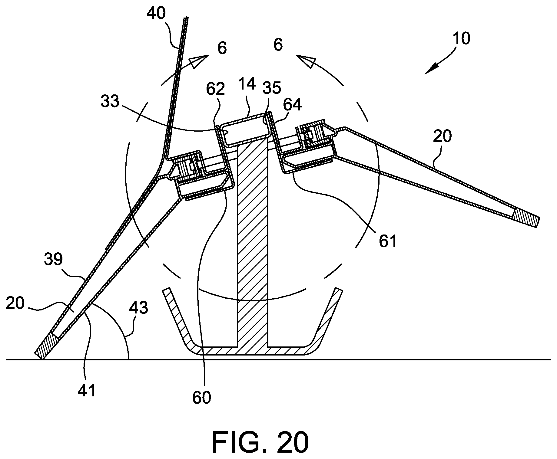 Patent US12610890 Figure 20 – Rake apparatus