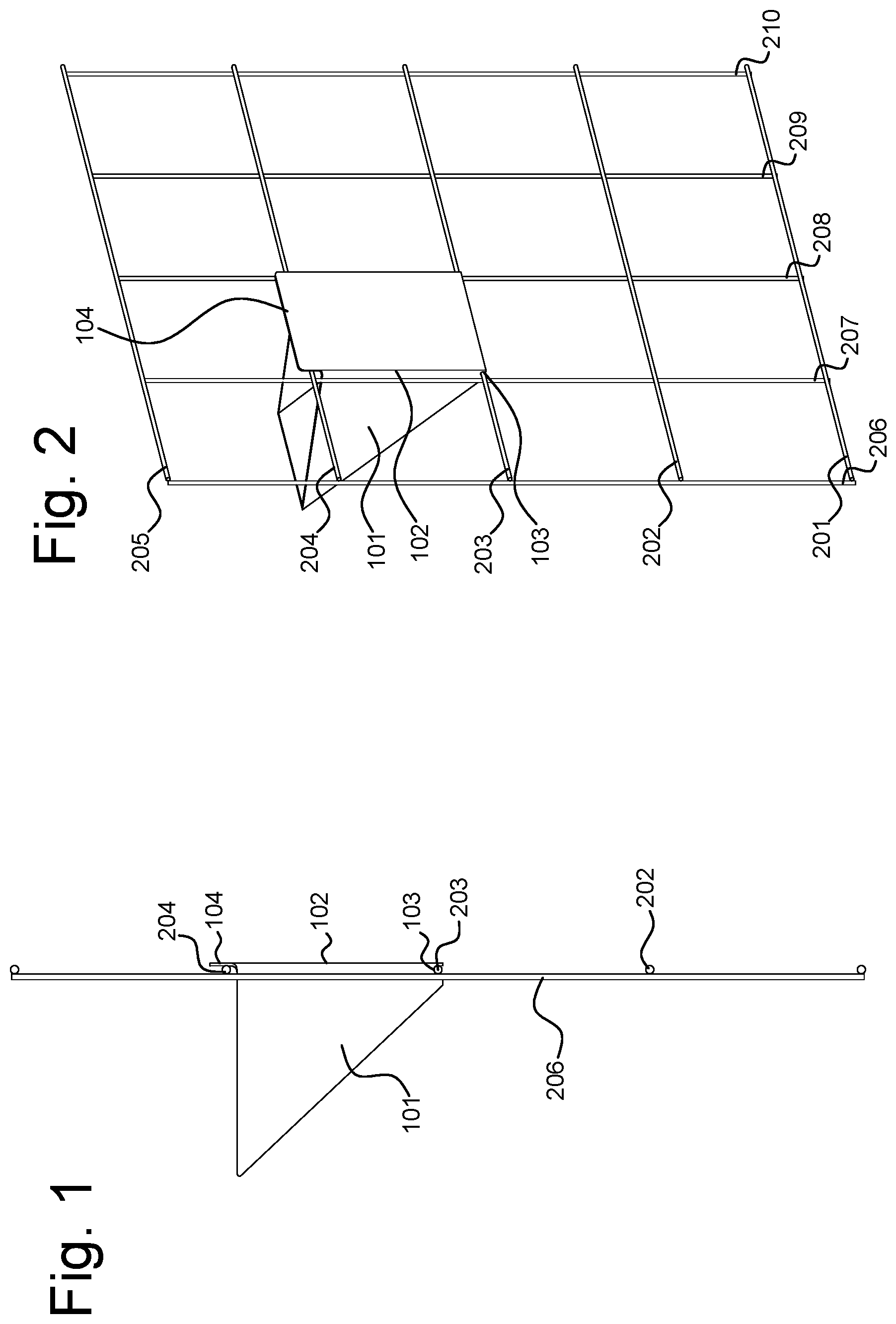 Patent US12610894 Figure 1 – System comprising a structure for removably attaching one or more holders for plants, and at least one holder