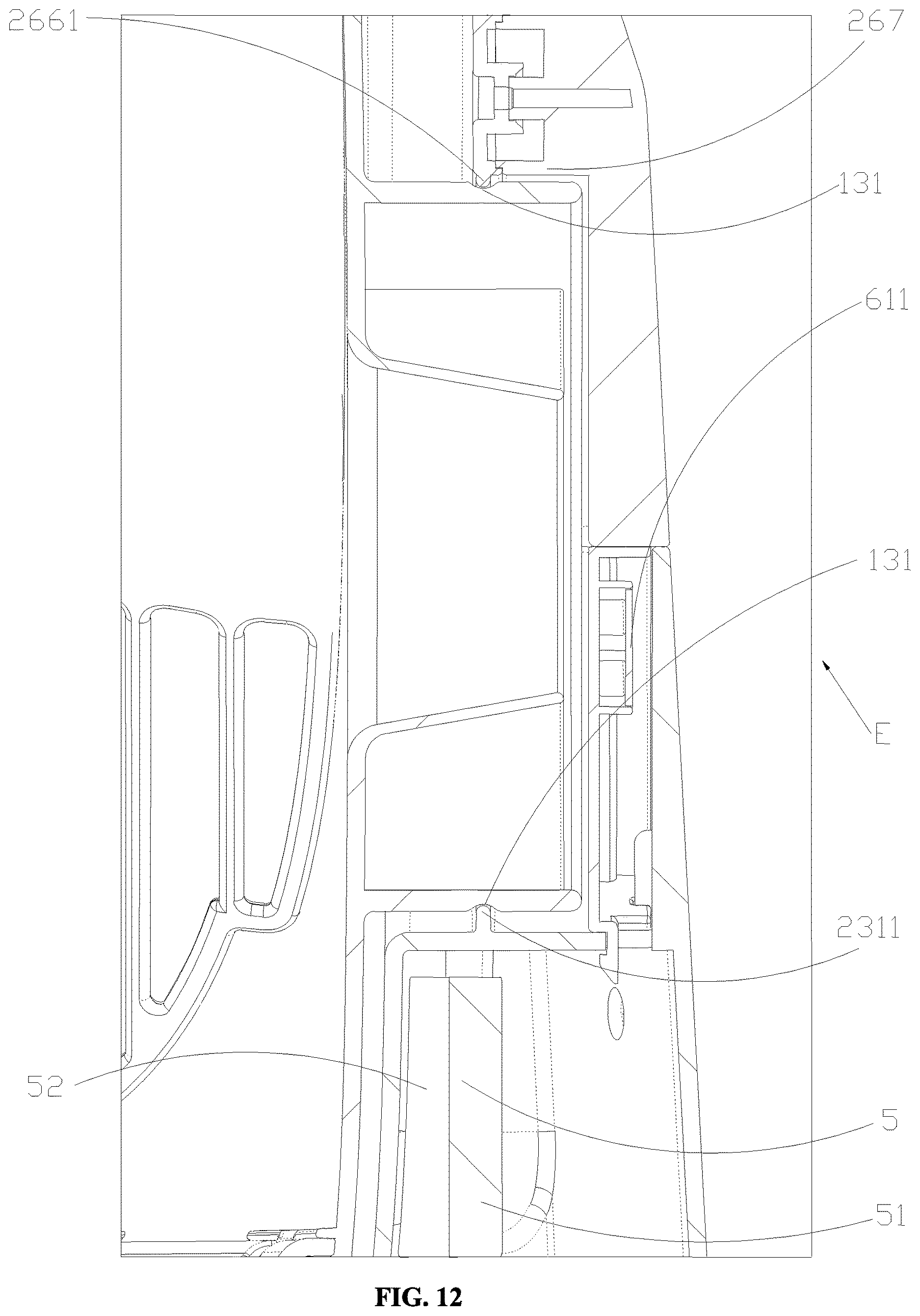 Patent US12610921 Figure 12 – Pet toilet