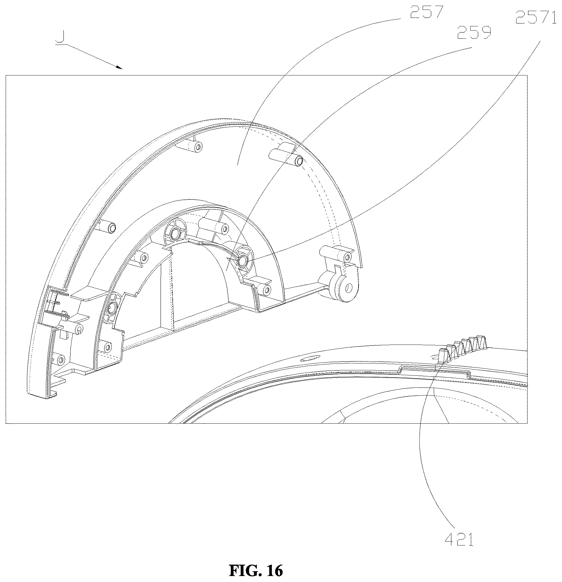 Patent US12610921 Figure 16 – Pet toilet