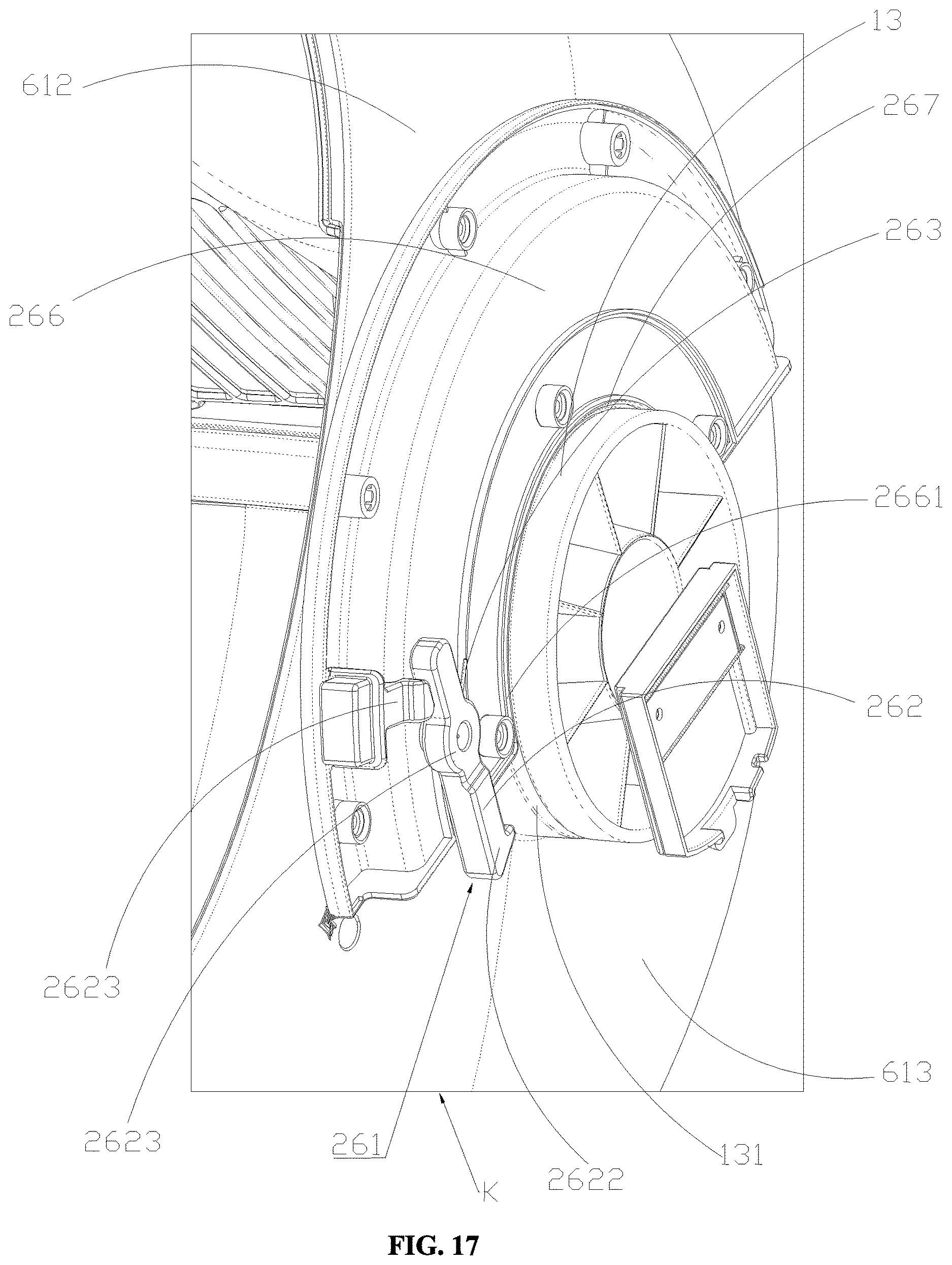Patent US12610921 Figure 17 – Pet toilet