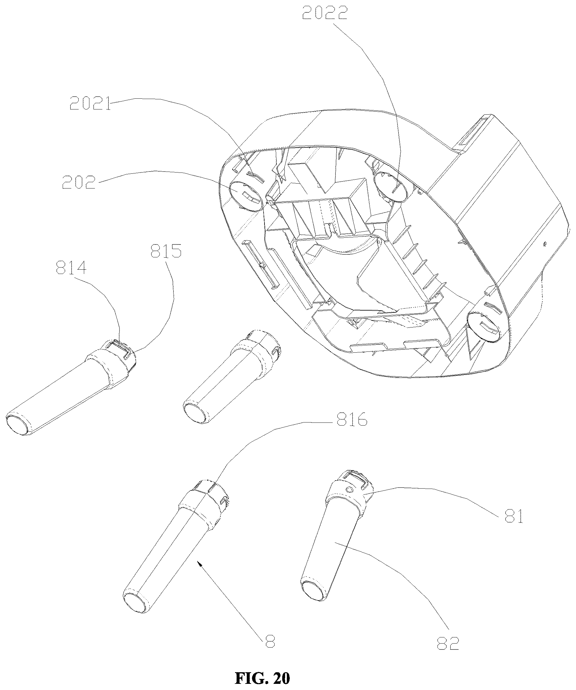 Patent US12610921 Figure 20 – Pet toilet