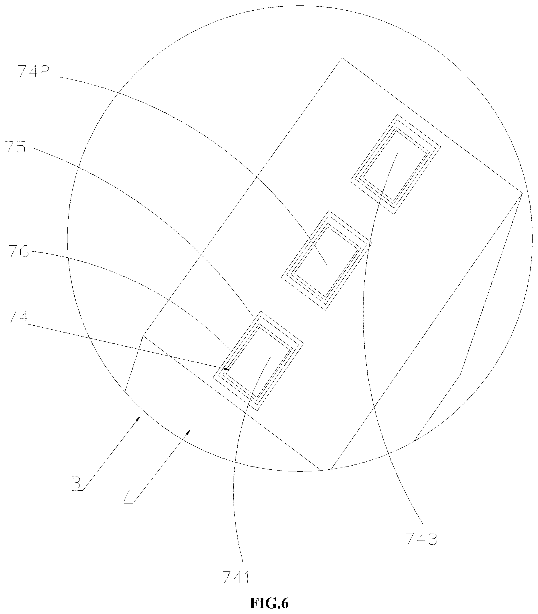 Patent US12610922 Figure 6 – Pet toilet