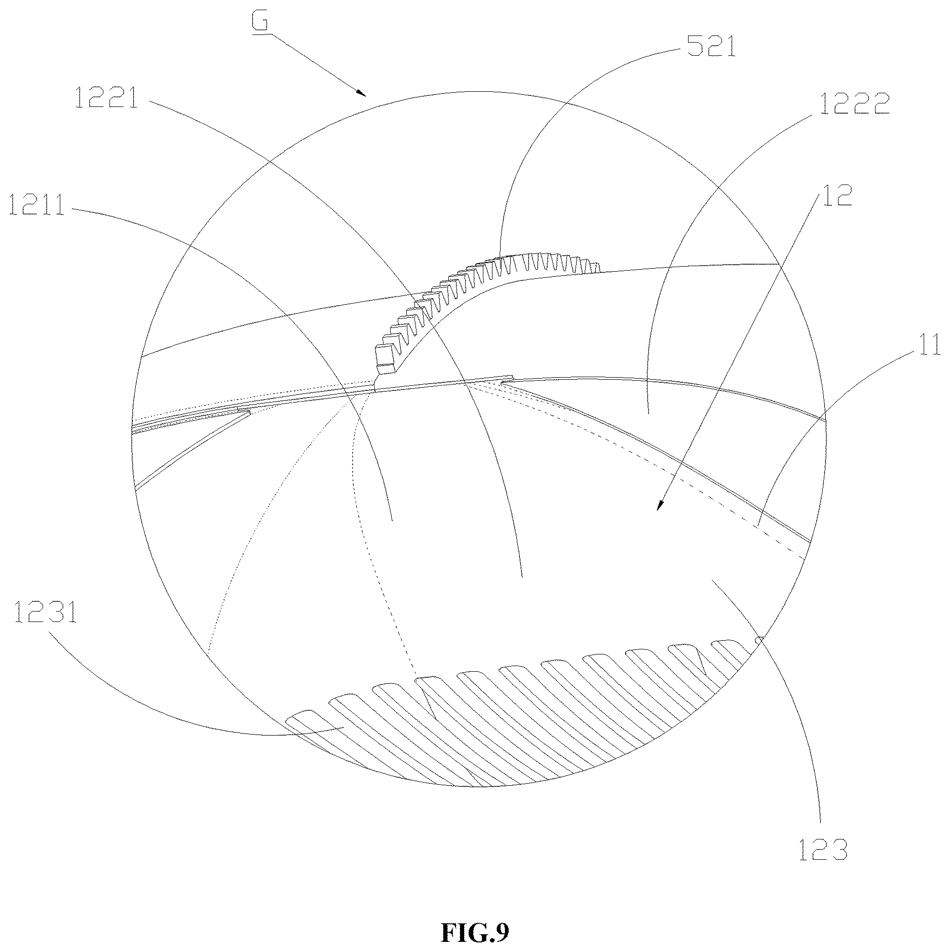 Patent US12610922 Figure 9 – Pet toilet