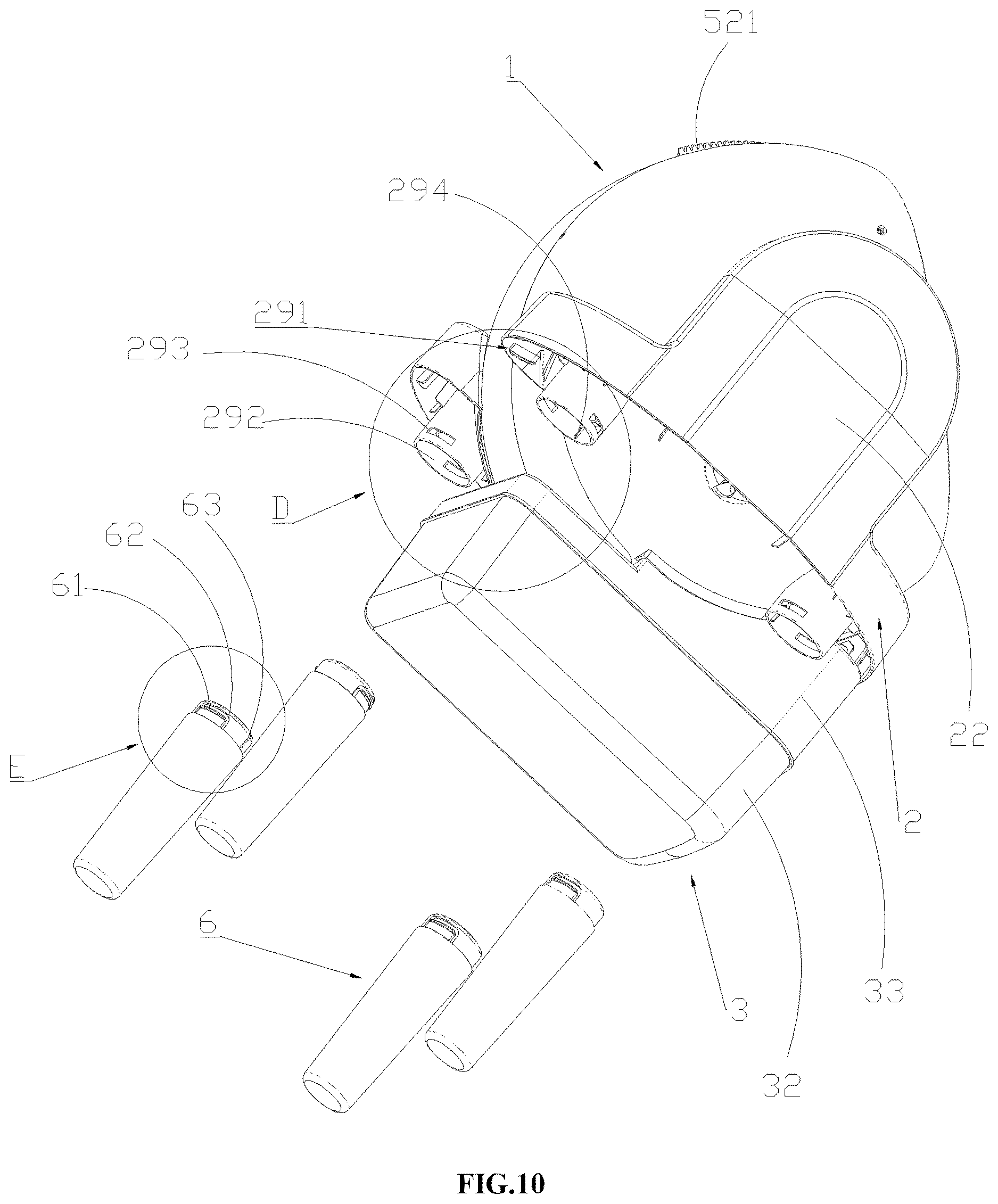 Patent US12610922 Figure 10 – Pet toilet