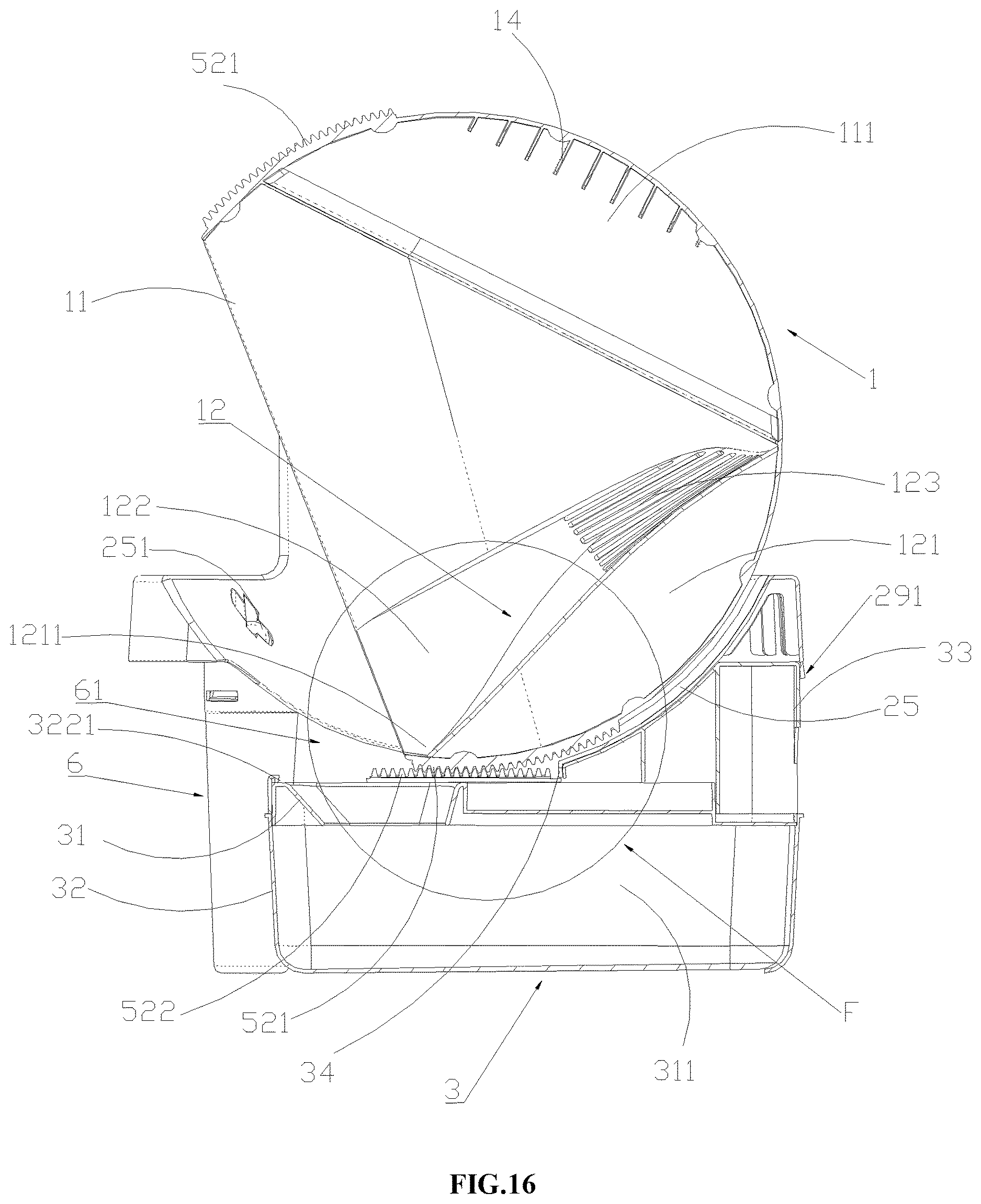 Patent US12610922 Figure 16 – Pet toilet