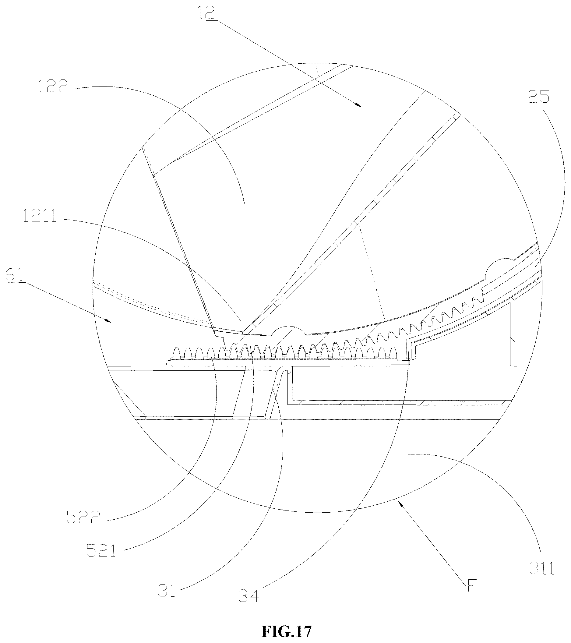 Patent US12610922 Figure 17 – Pet toilet