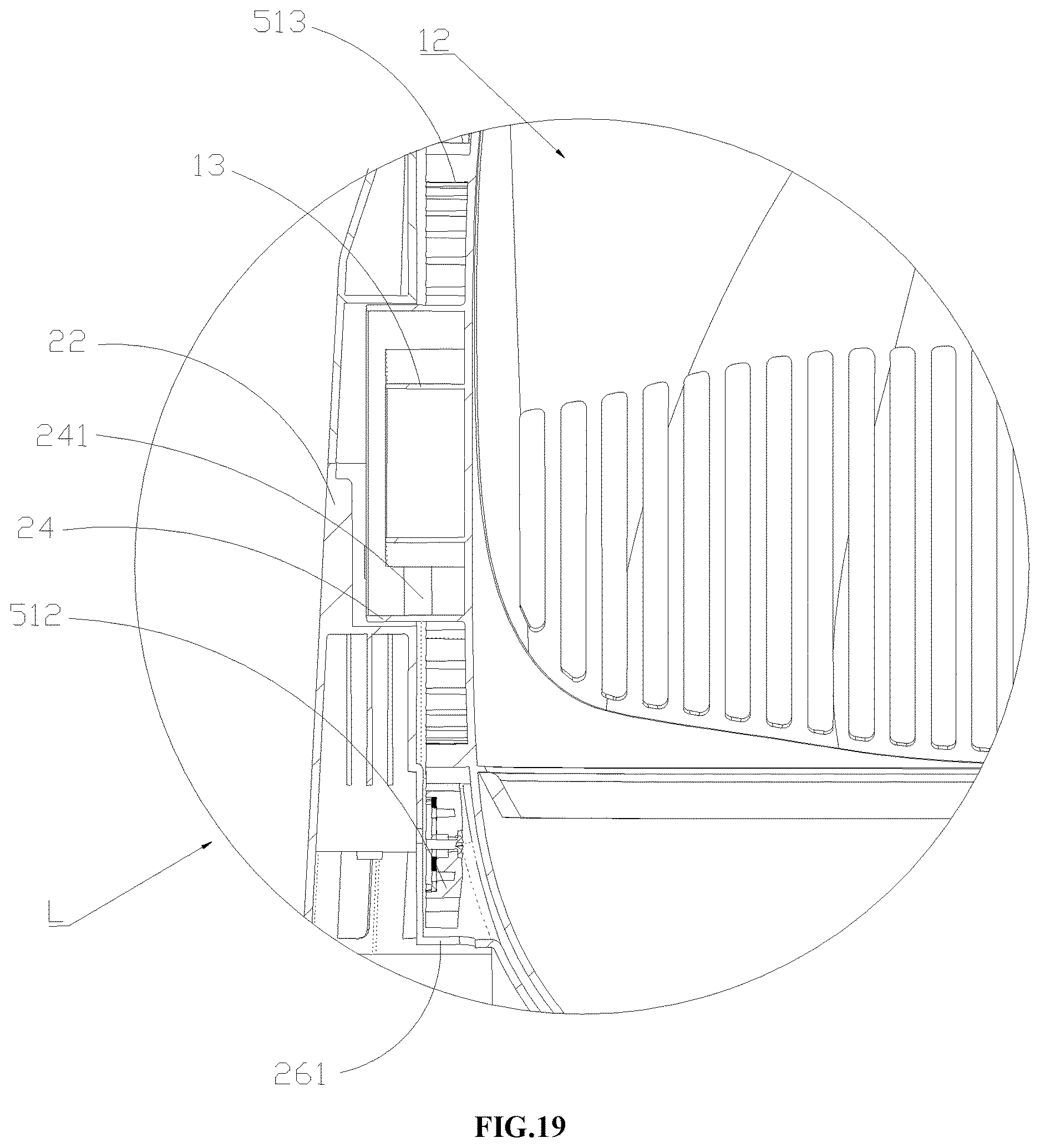 Patent US12610922 Figure 19 – Pet toilet