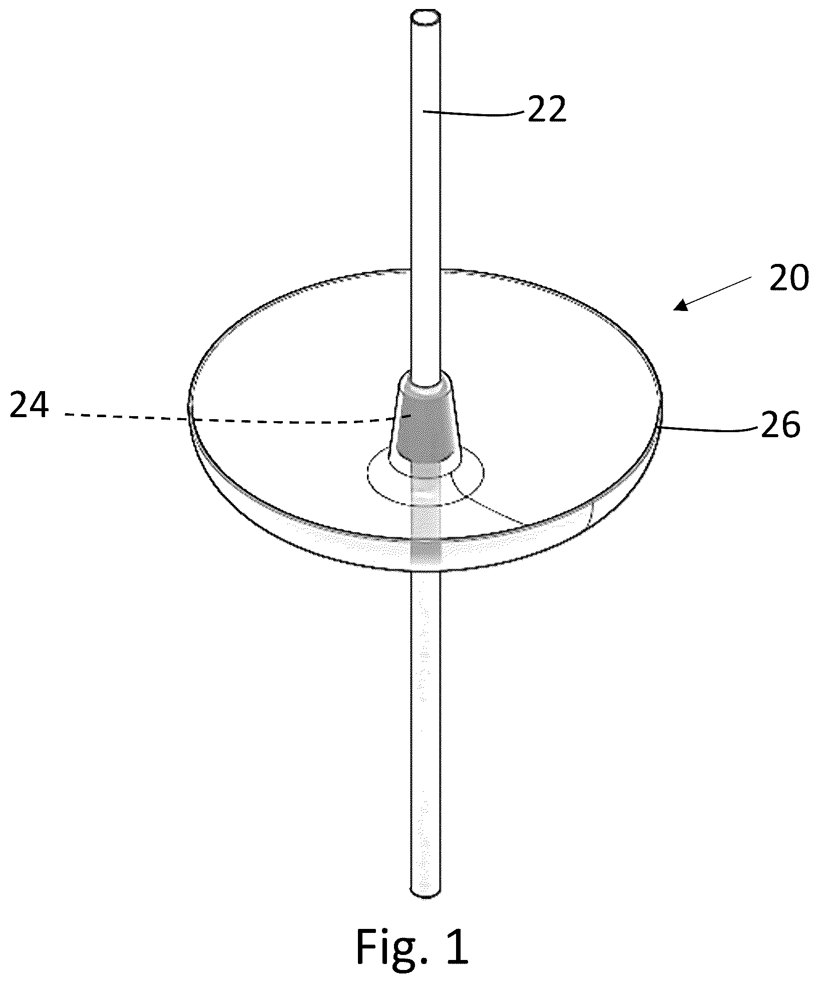 Patent US12610924 Figure 1 – Insect infiltration protection apparatus for pole mounted bird feeder