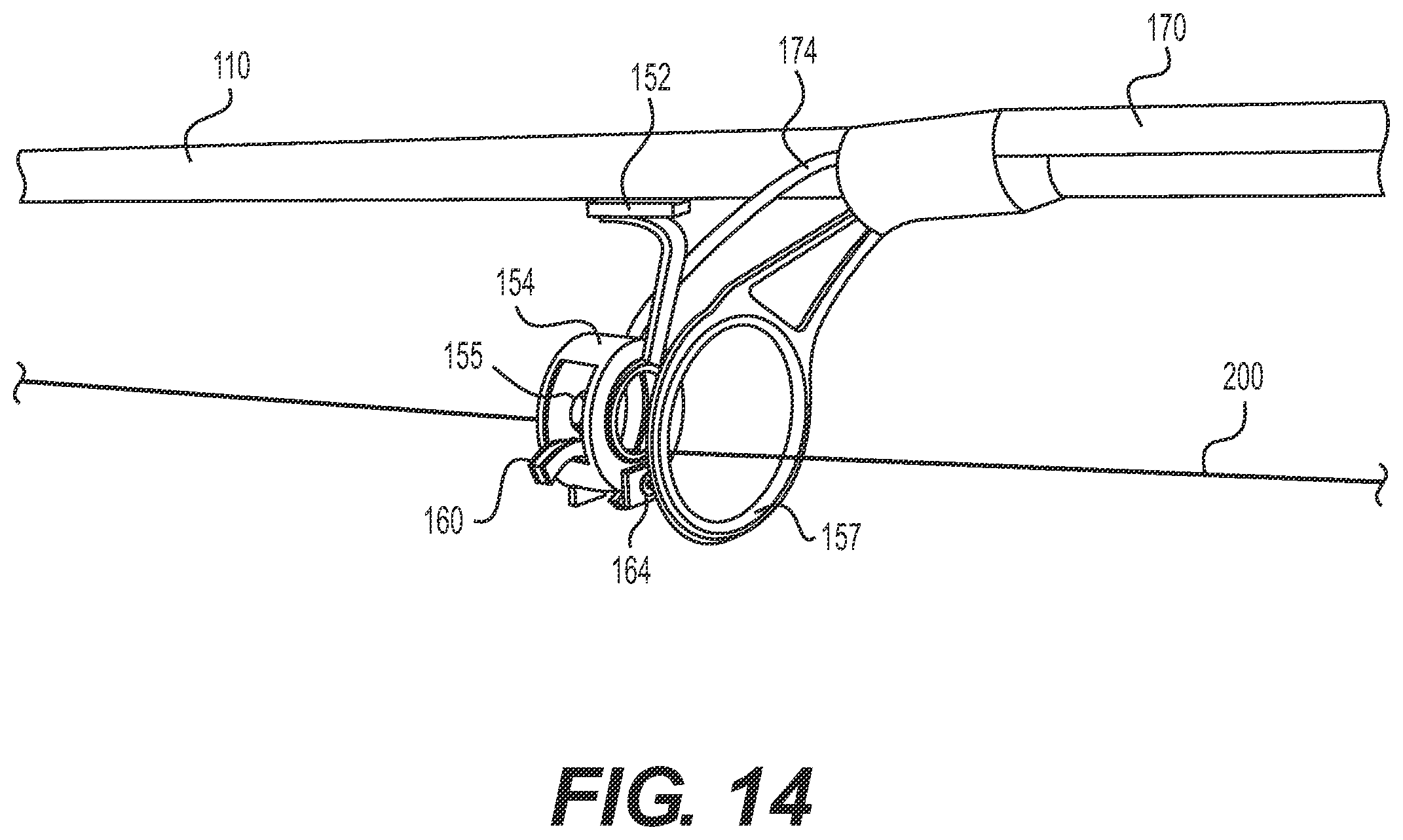 Patent US12610928 Figure 14 – Fishing line control system