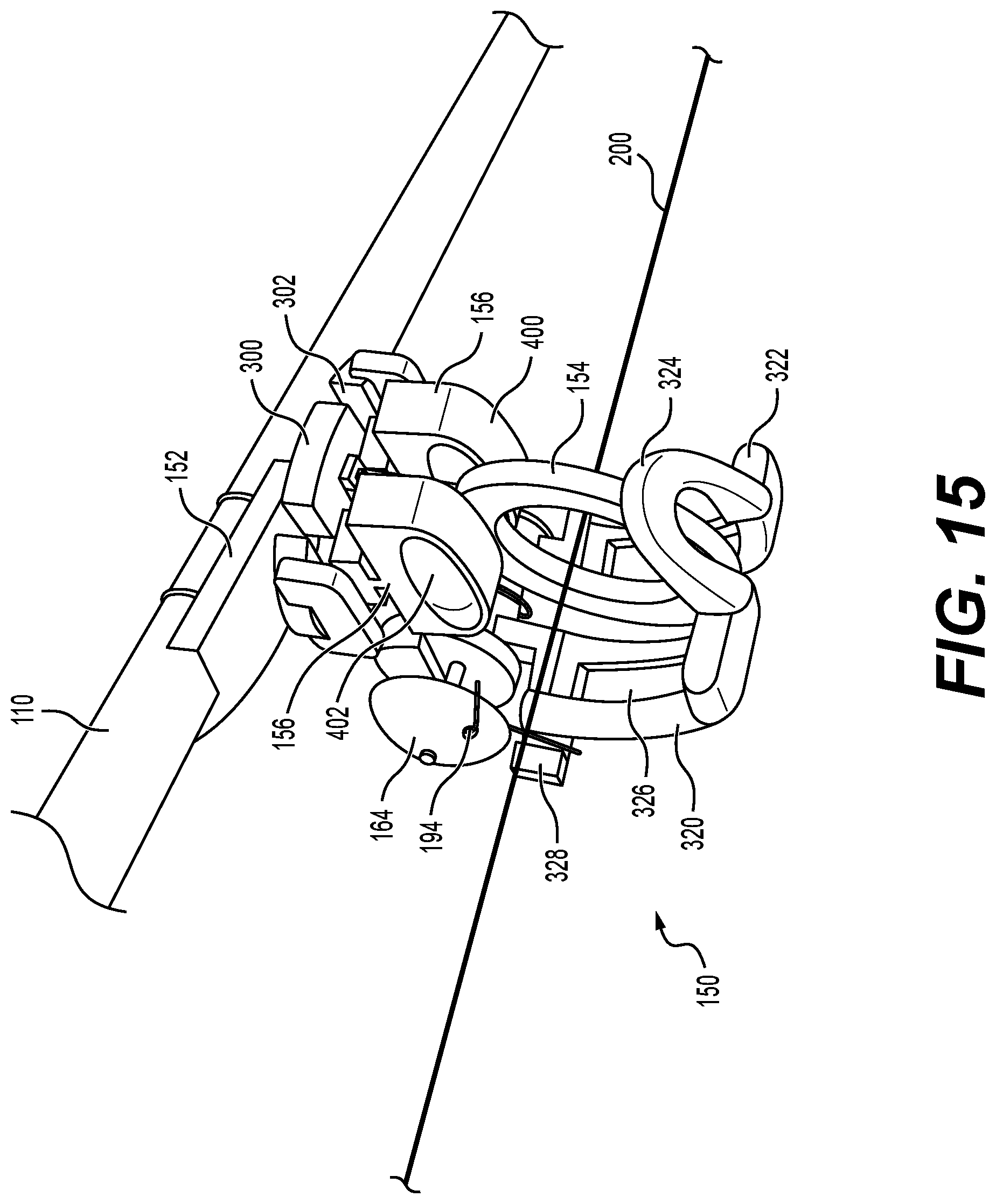 Patent US12610928 Figure 15 – Fishing line control system