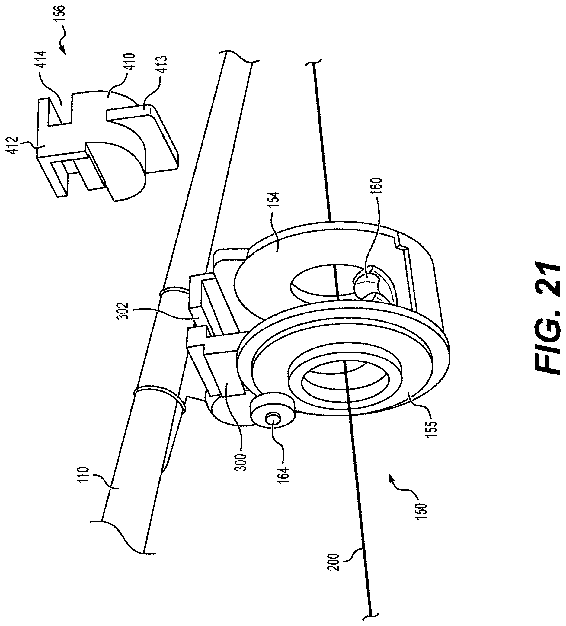 Patent US12610928 Figure 19 – Fishing line control system