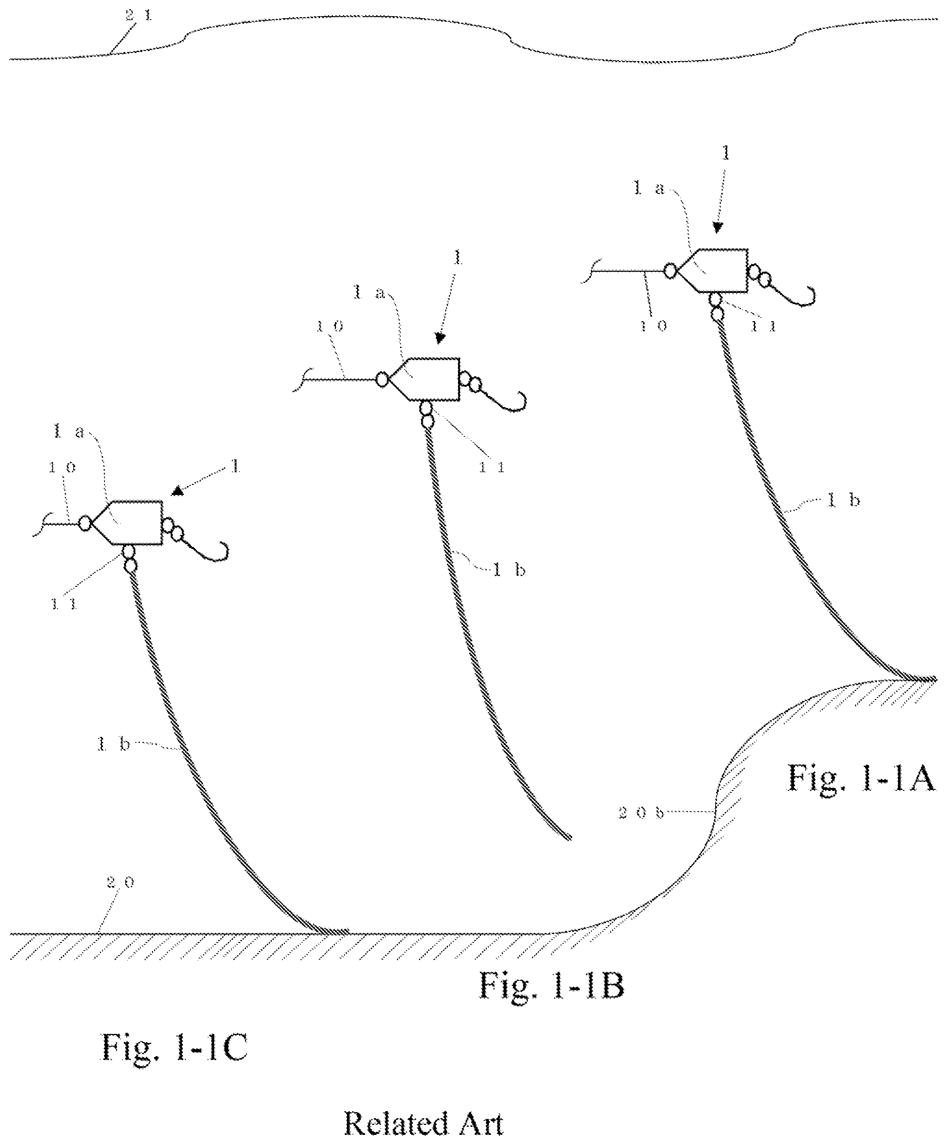 Patent US12610932 Figure 2 – Sinker for underwater mobile body or sinker for fishing tackle