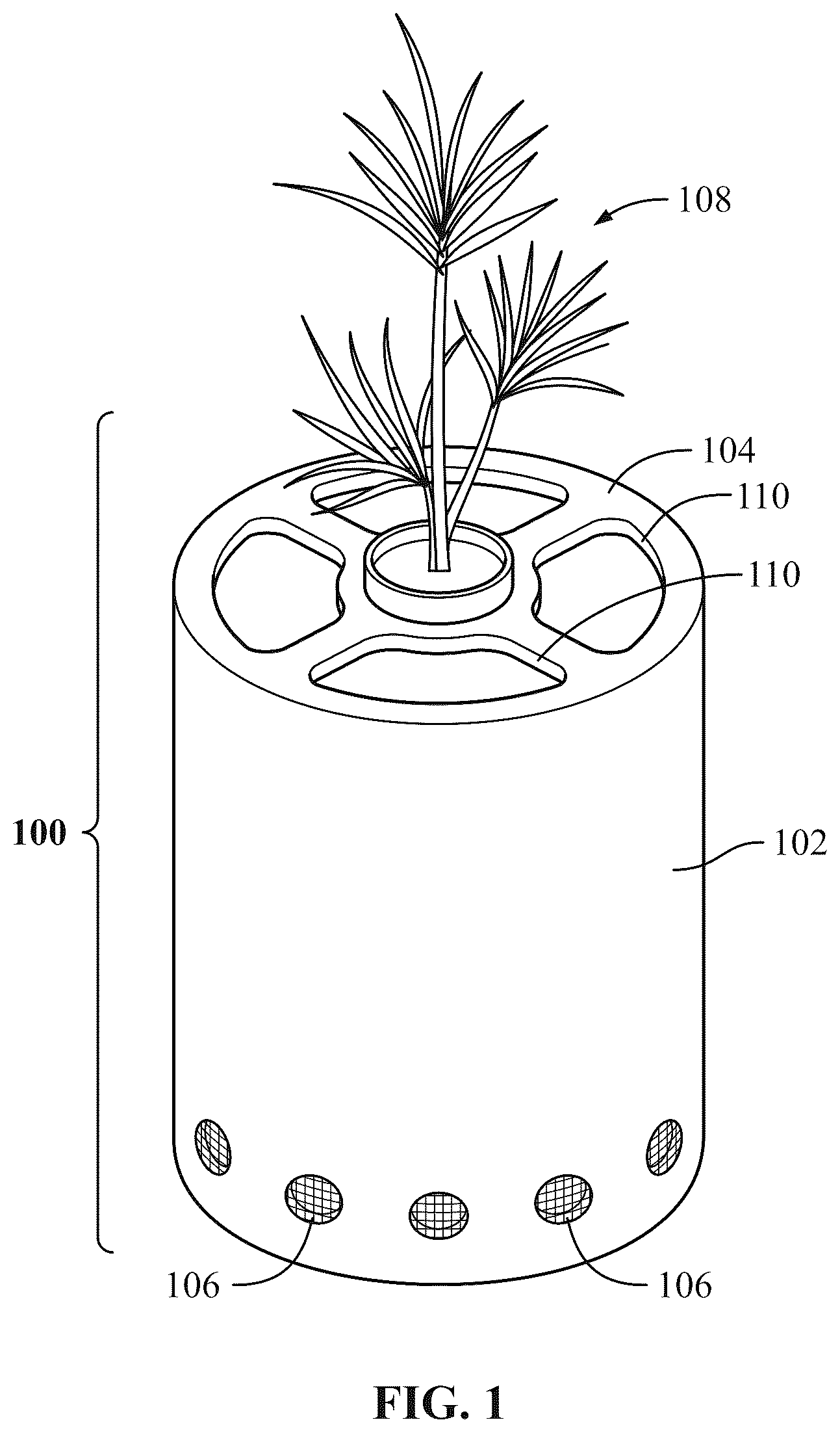 Patent US12610934 Figure 1 – Mosquito trap and method of using thereof