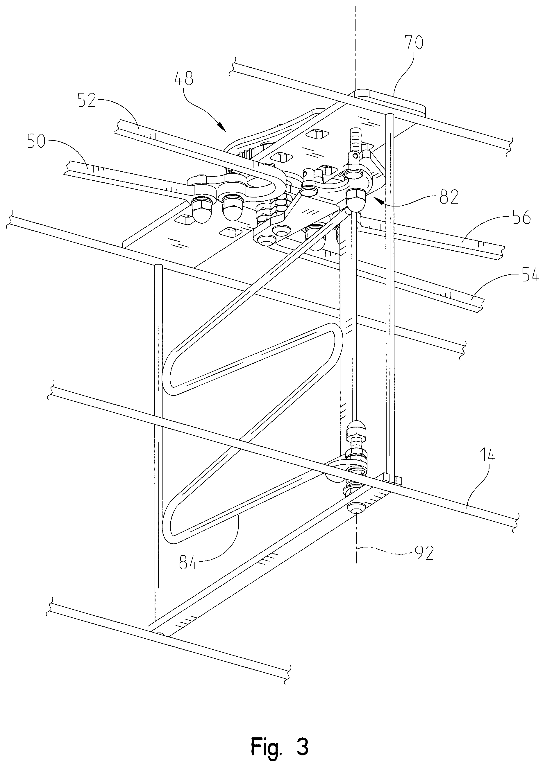 Patent US12610939 Figure 3 – Single-handed trap