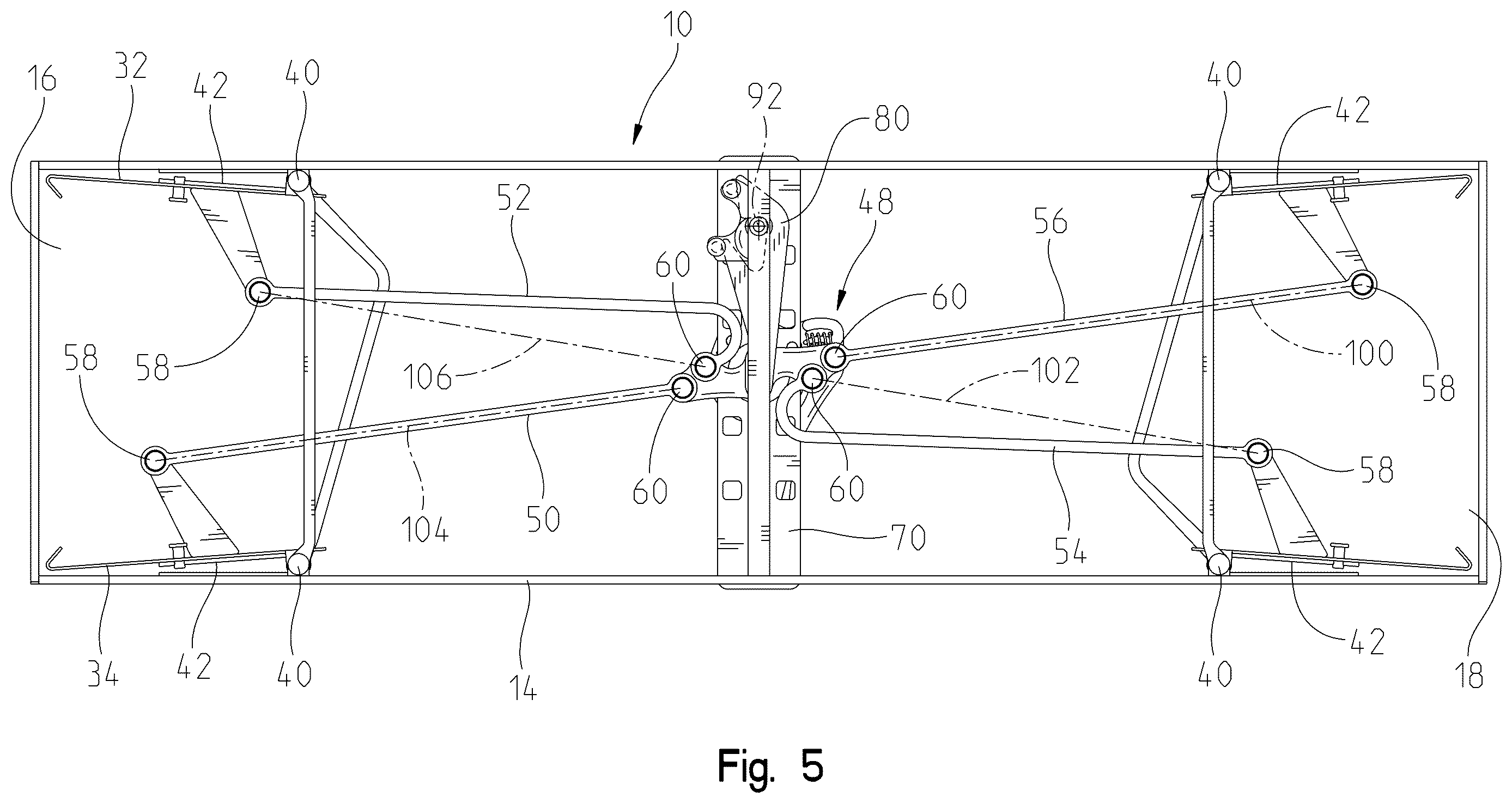 Patent US12610939 Figure 5 – Single-handed trap