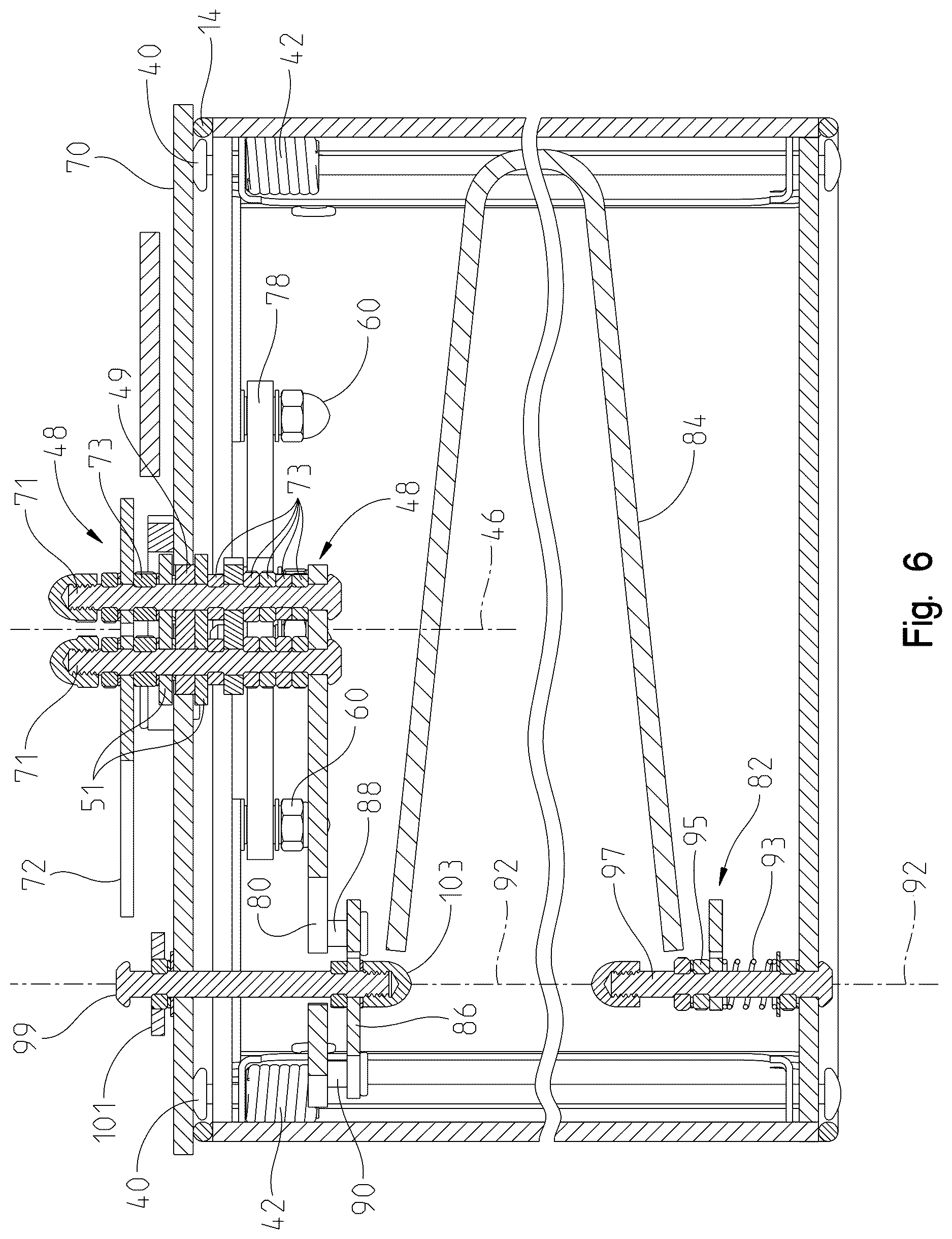 Patent US12610939 Figure 6 – Single-handed trap