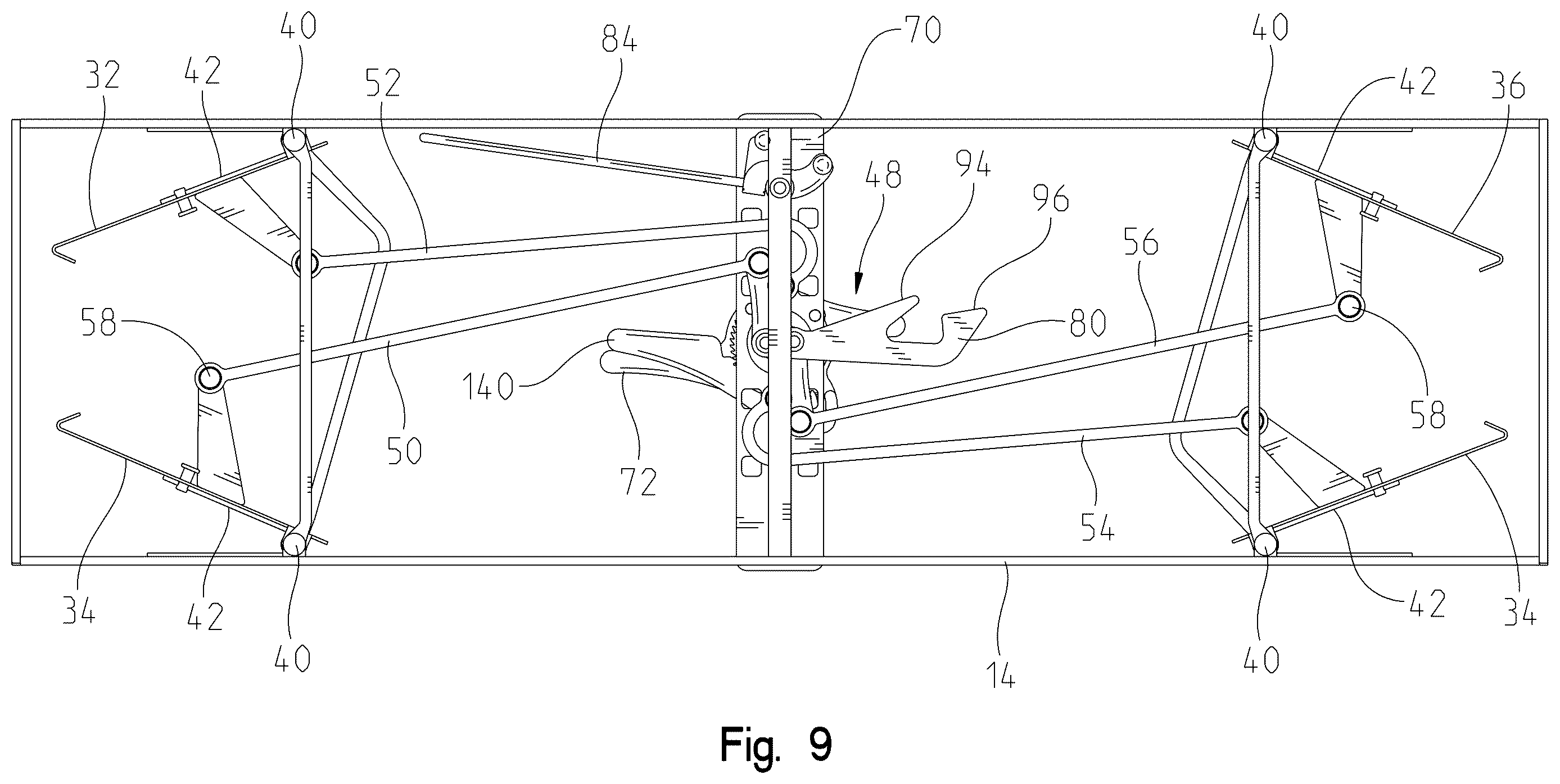 Patent US12610939 Figure 9 – Single-handed trap