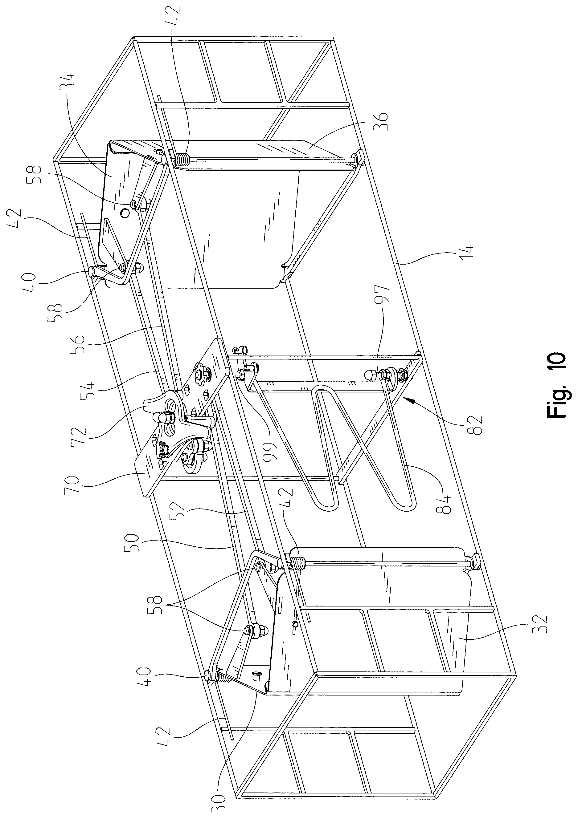 Patent US12610939 Figure 10 – Single-handed trap