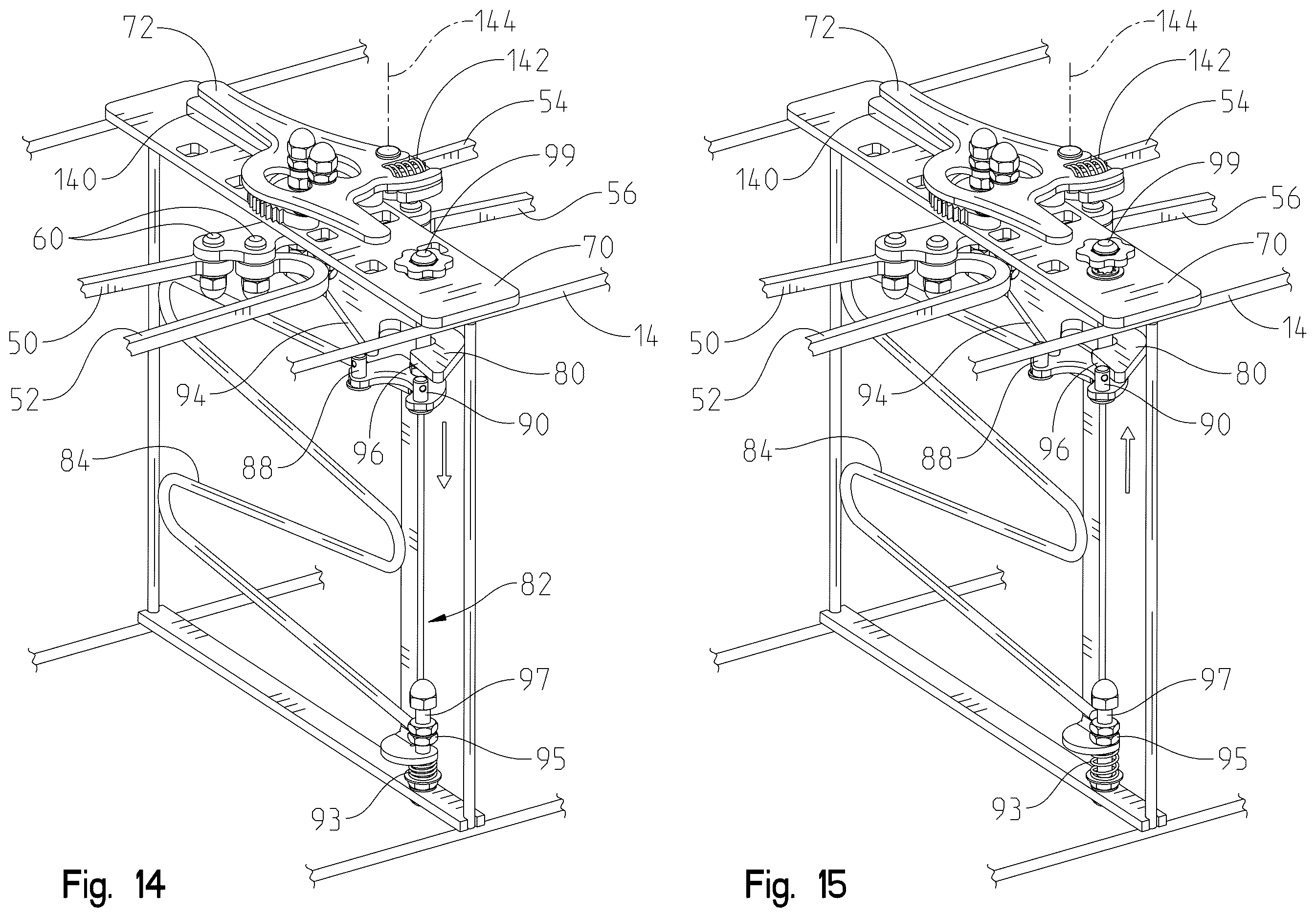 Patent US12610939 Figure 14 – Single-handed trap