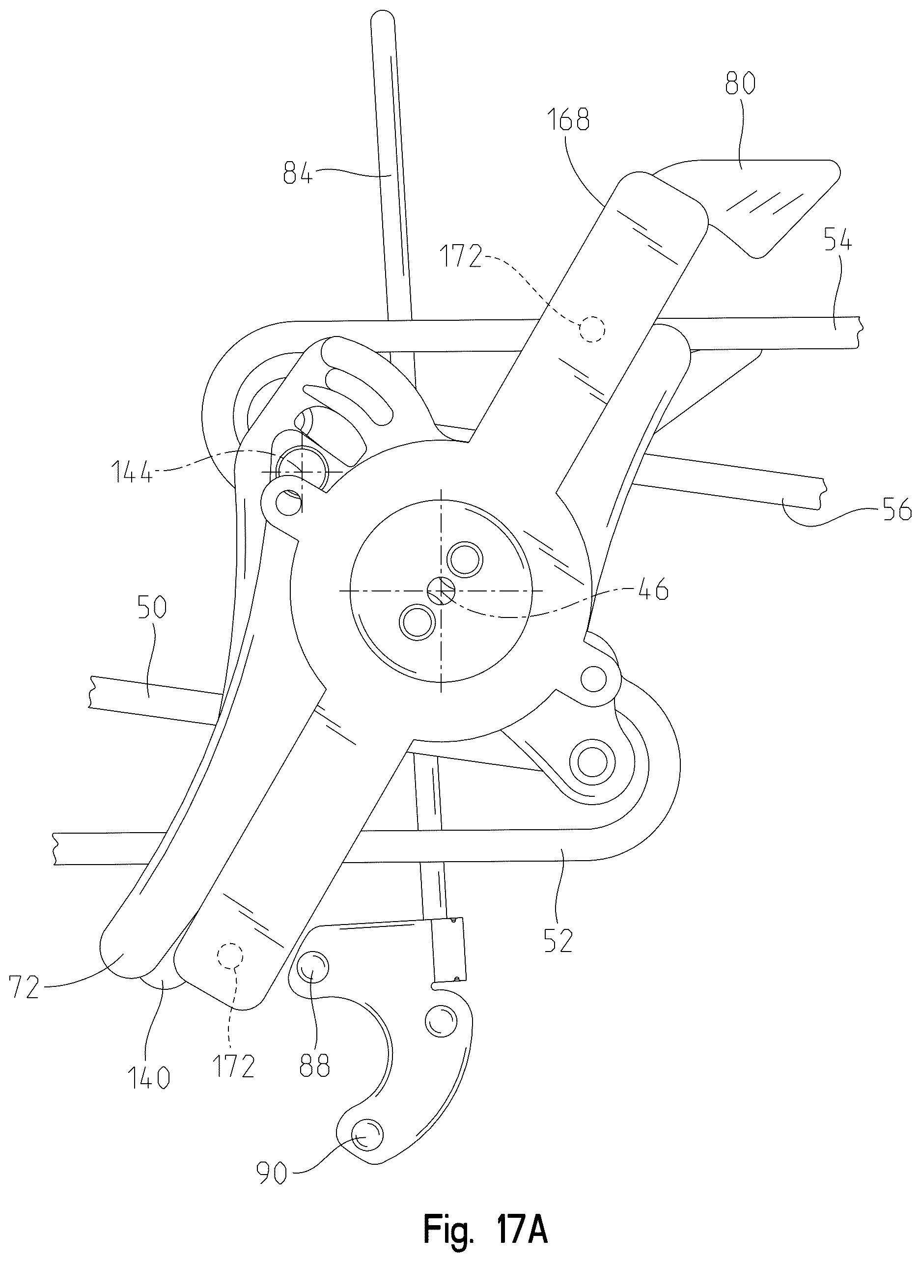Patent US12610939 Figure 16 – Single-handed trap
