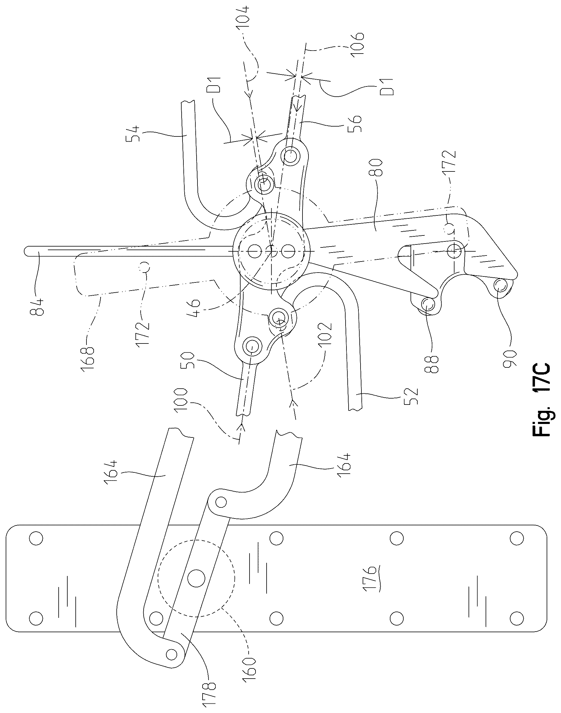 Patent US12610939 Figure 18 – Single-handed trap