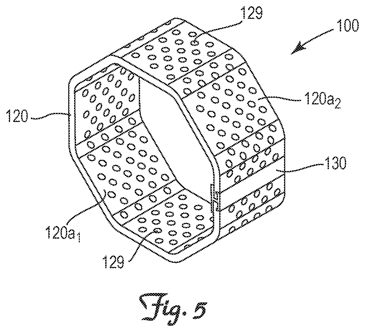 Patent US12610940 Figure 5 – Rodent intrusion barrier for foundation mounted electrical signaling and lighting fixtures